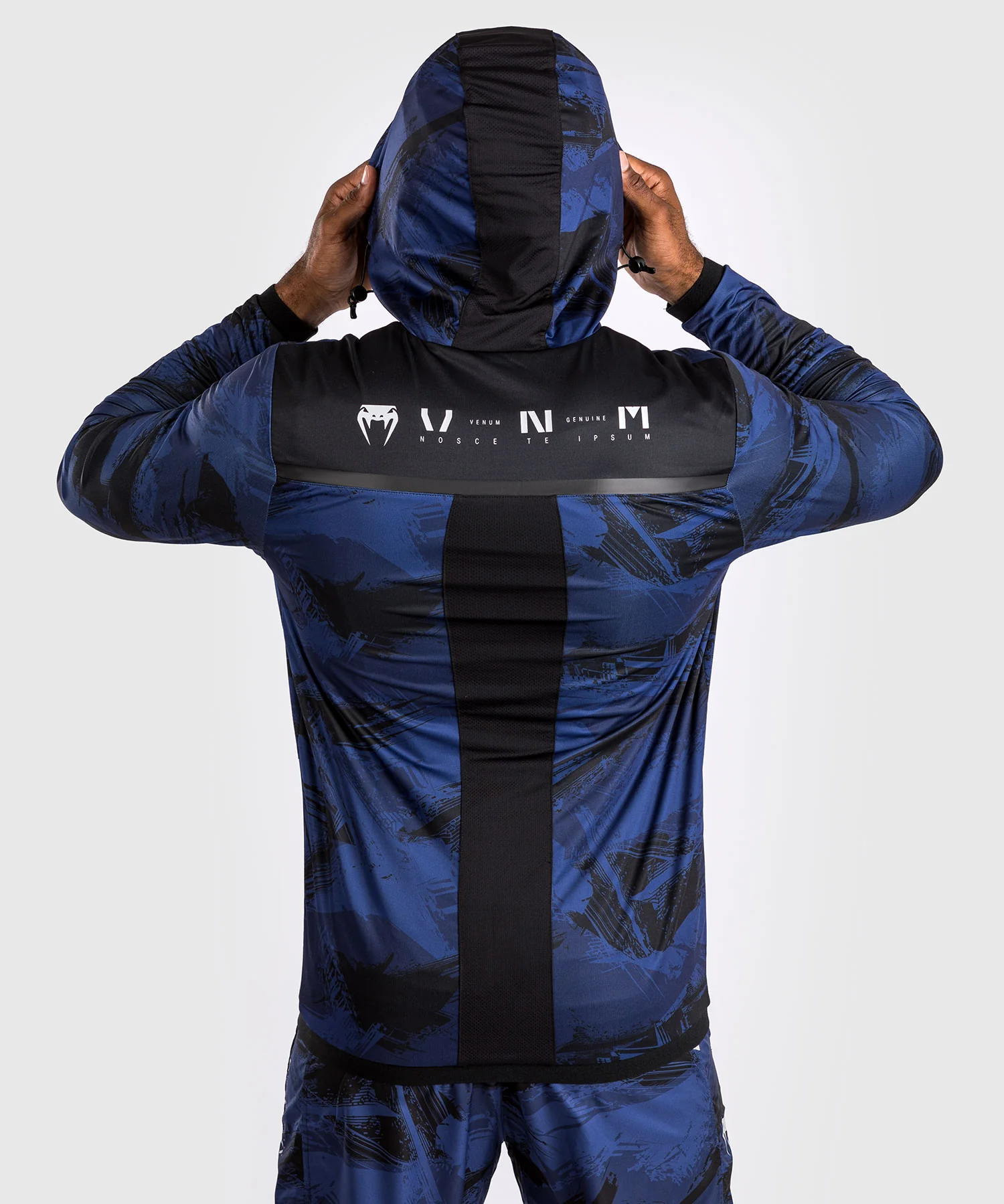 Sweat à capuche Venum Electron 3.0 - Bleu Marine - Image 5