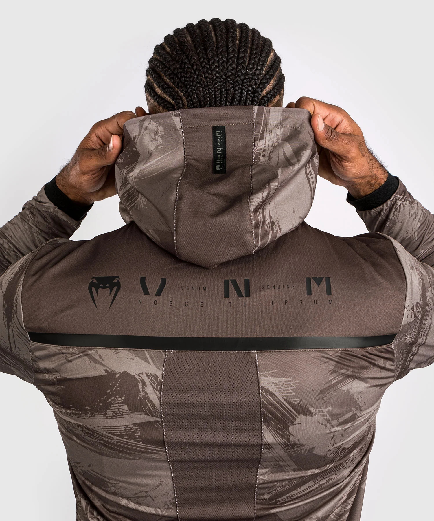 Sweat à capuche Venum Electron 3.0 - Sable - Image 9