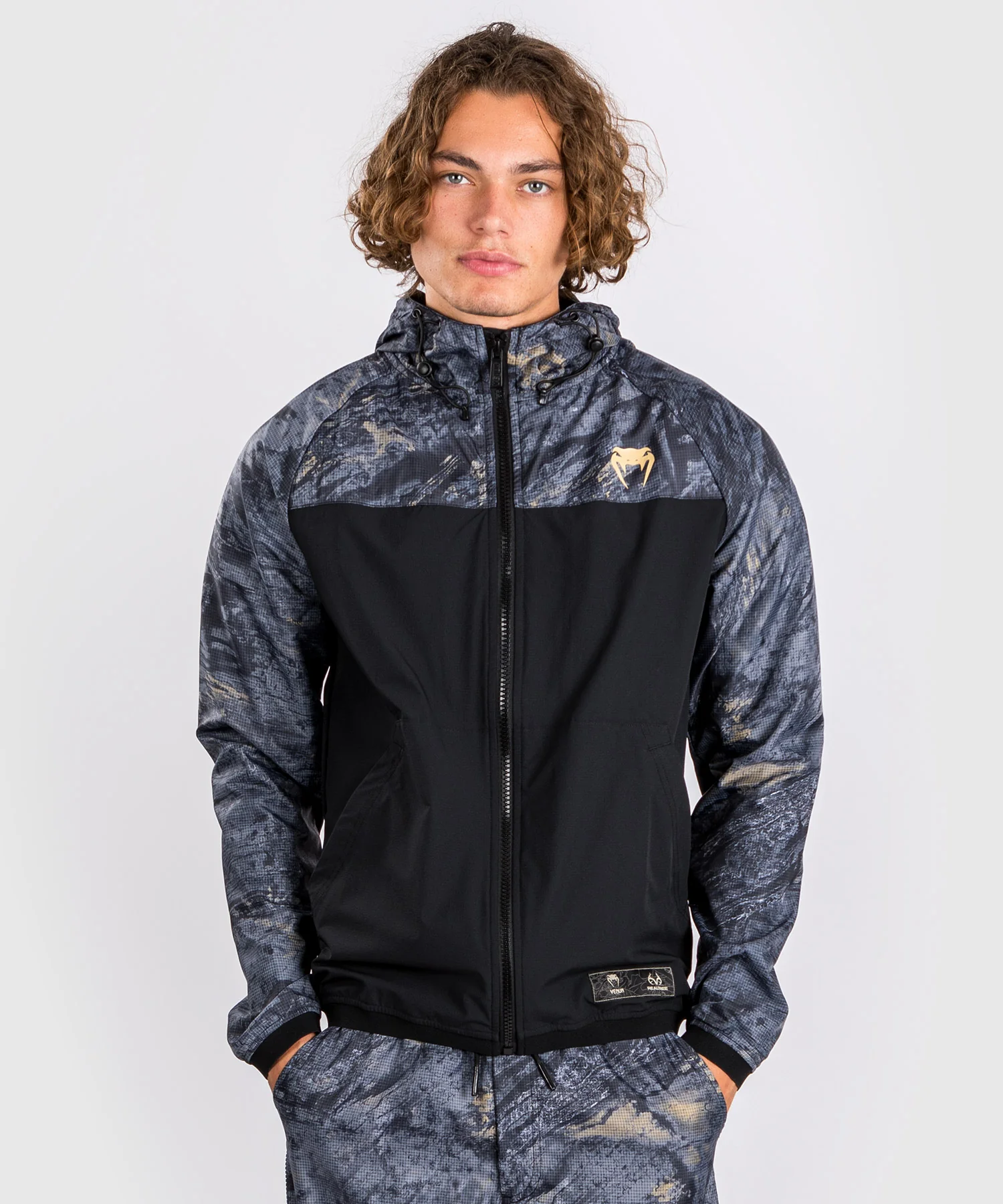 Sweat à capuche Venum Laser XT Realtree Noir/Camouflage foncé