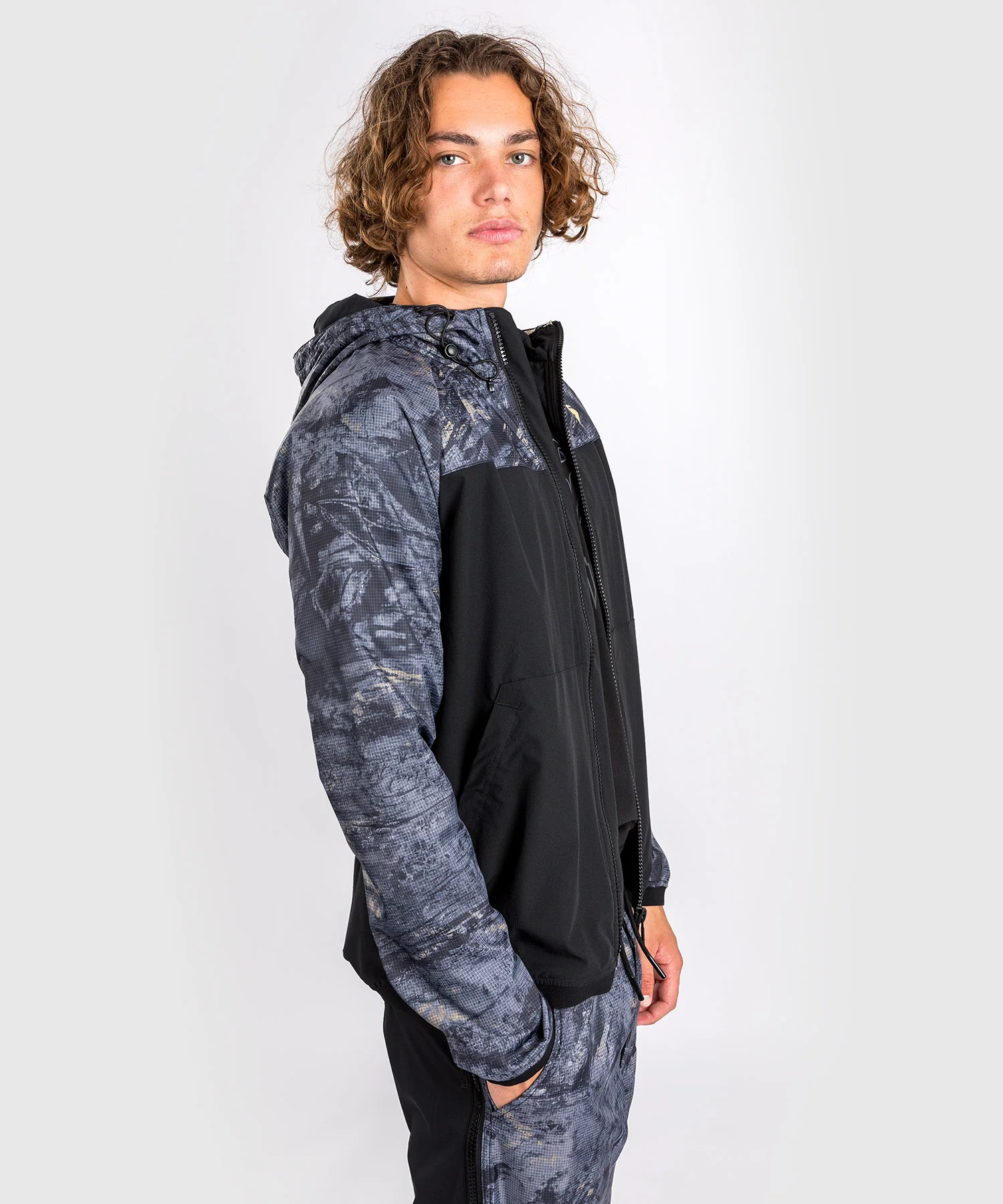 Sweat à capuche Venum Laser XT Realtree Noir/Camouflage foncé - Image 3