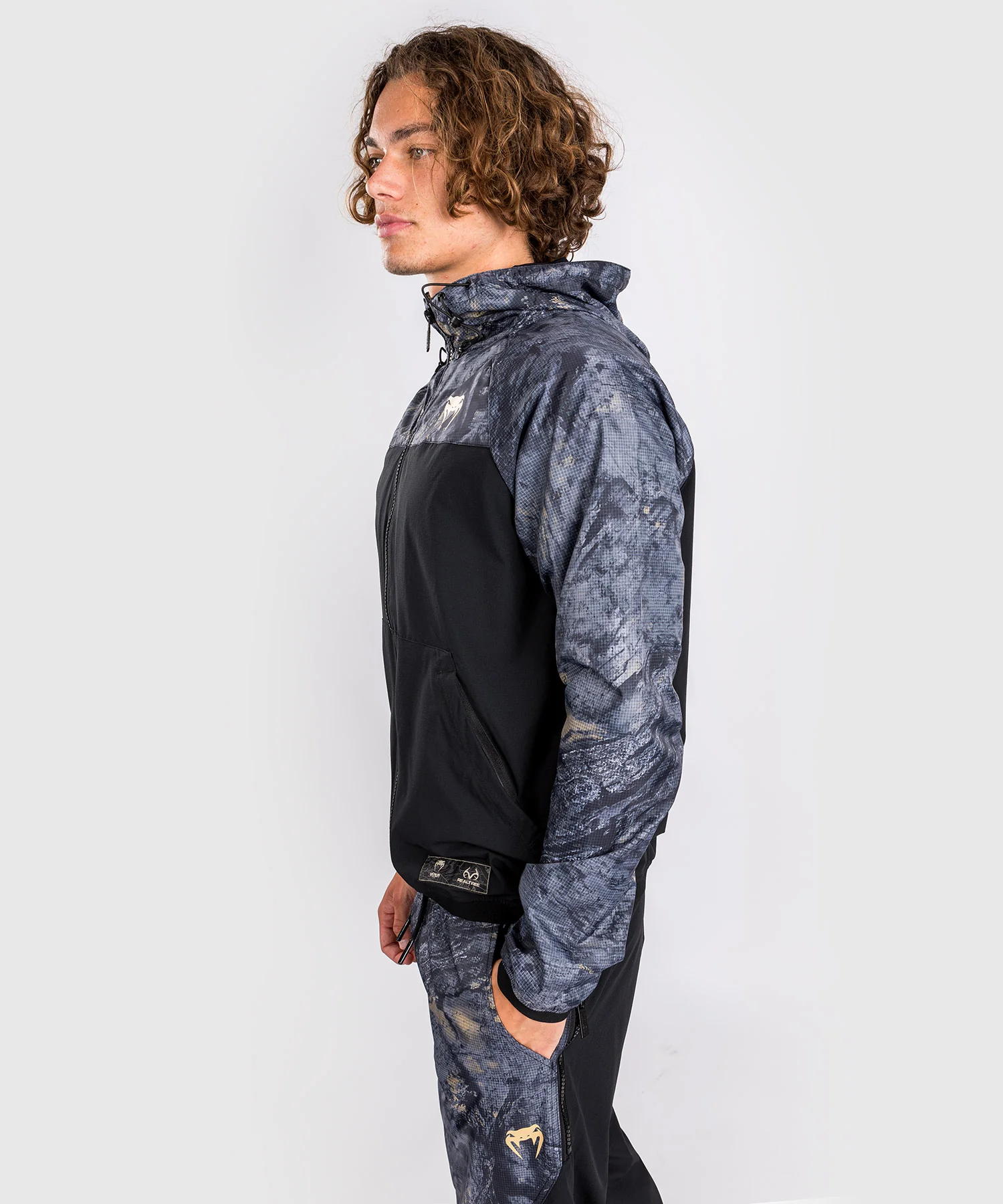 Sweat à capuche Venum Laser XT Realtree Noir/Camouflage foncé - Image 4