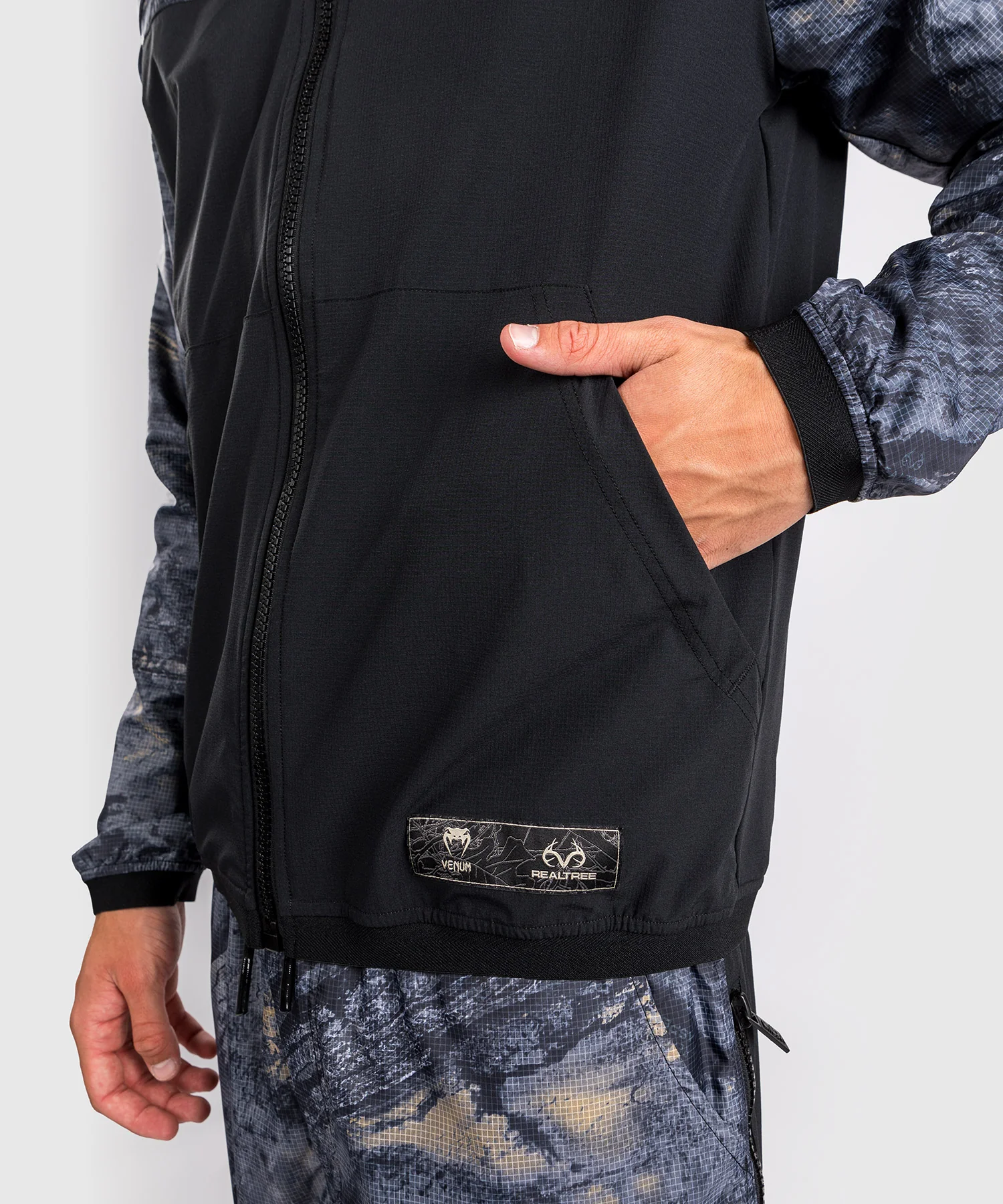 Sweat à capuche Venum Laser XT Realtree Noir/Camouflage foncé - Image 7