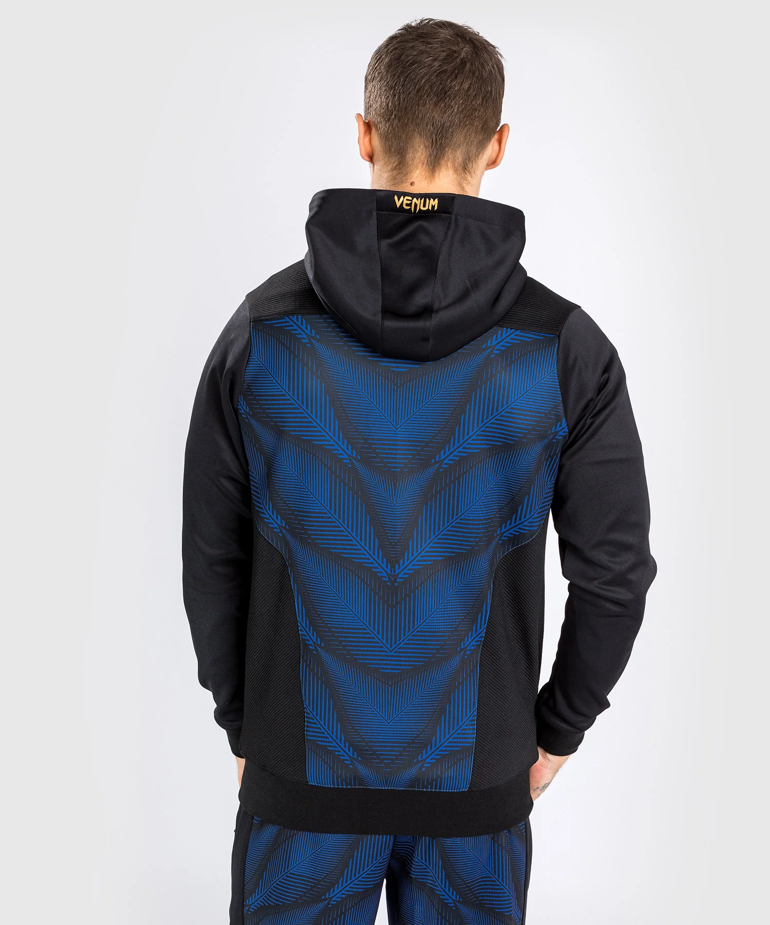 Sweat à capuche Venum Phantom Loma - Noir/Bleu - Image 2