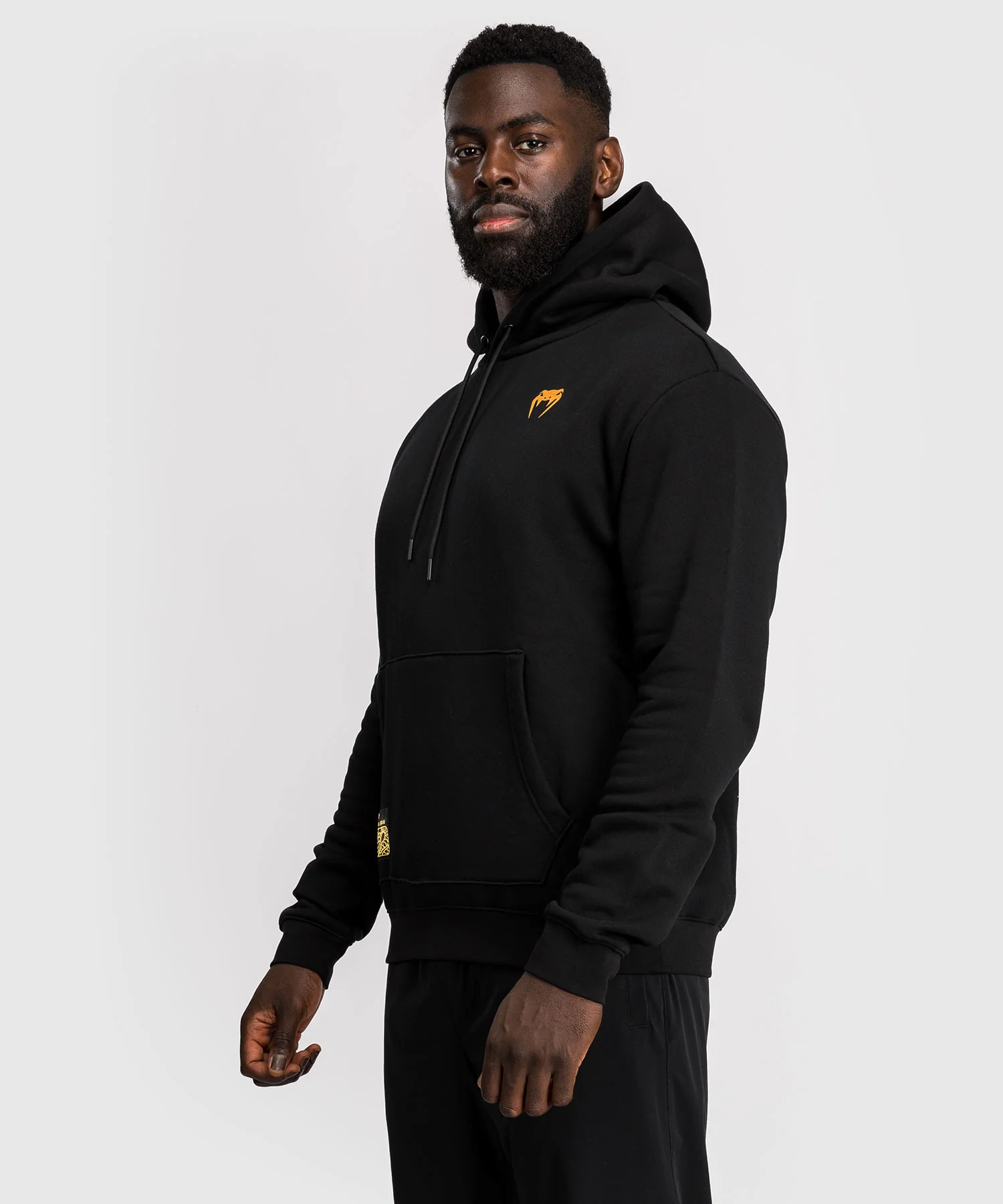 Sweat à Capuche Venum Serpenti – Noir/Argent/Or - Image 4