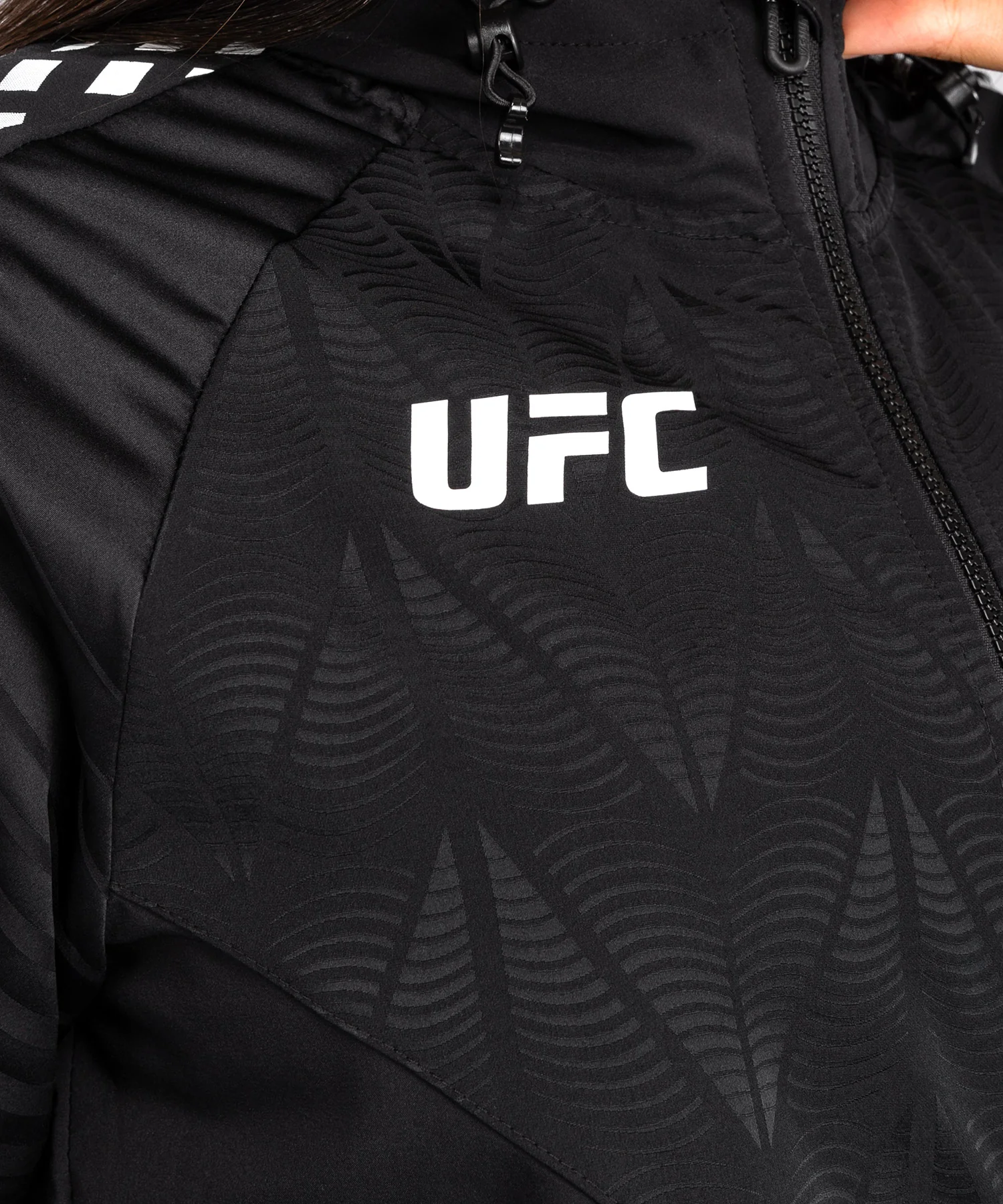 Sweat à capuche Walkout Femme UFC Zenith by Venum Authentic Fight Night - Noir - Image 5