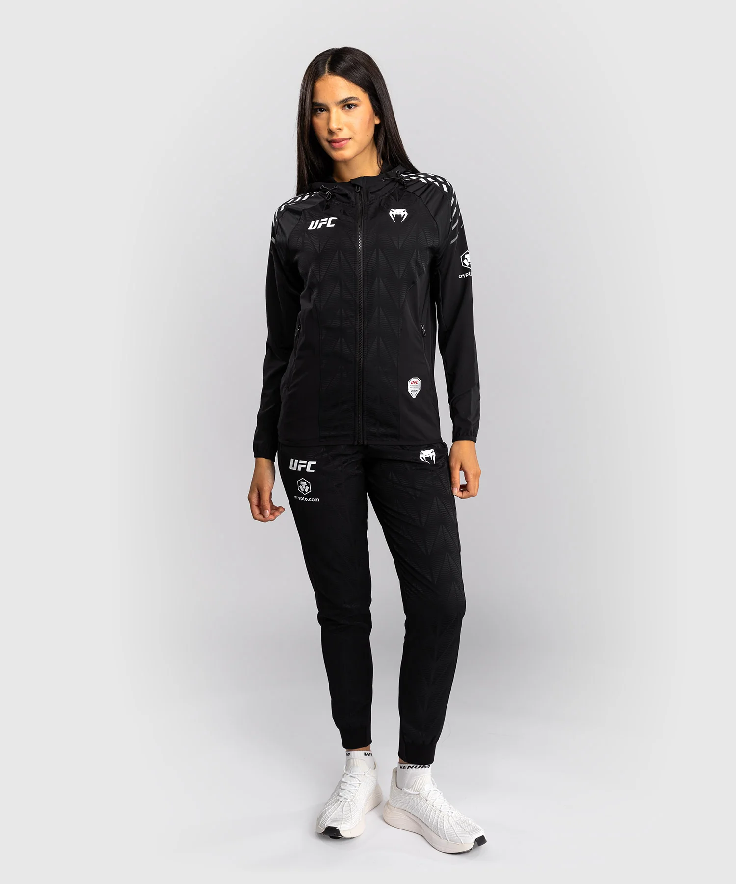 Sweat à capuche Walkout Femme UFC Zenith by Venum Authentic Fight Night - Noir - Image 9