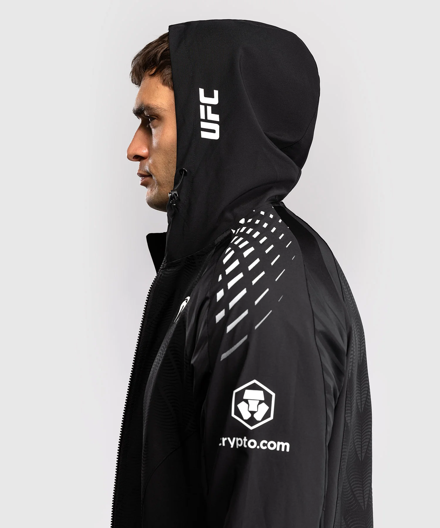 Sweat à capuche Walkout Homme UFC Zenith by Venum Authentic Fight Night - Noir - Image 8