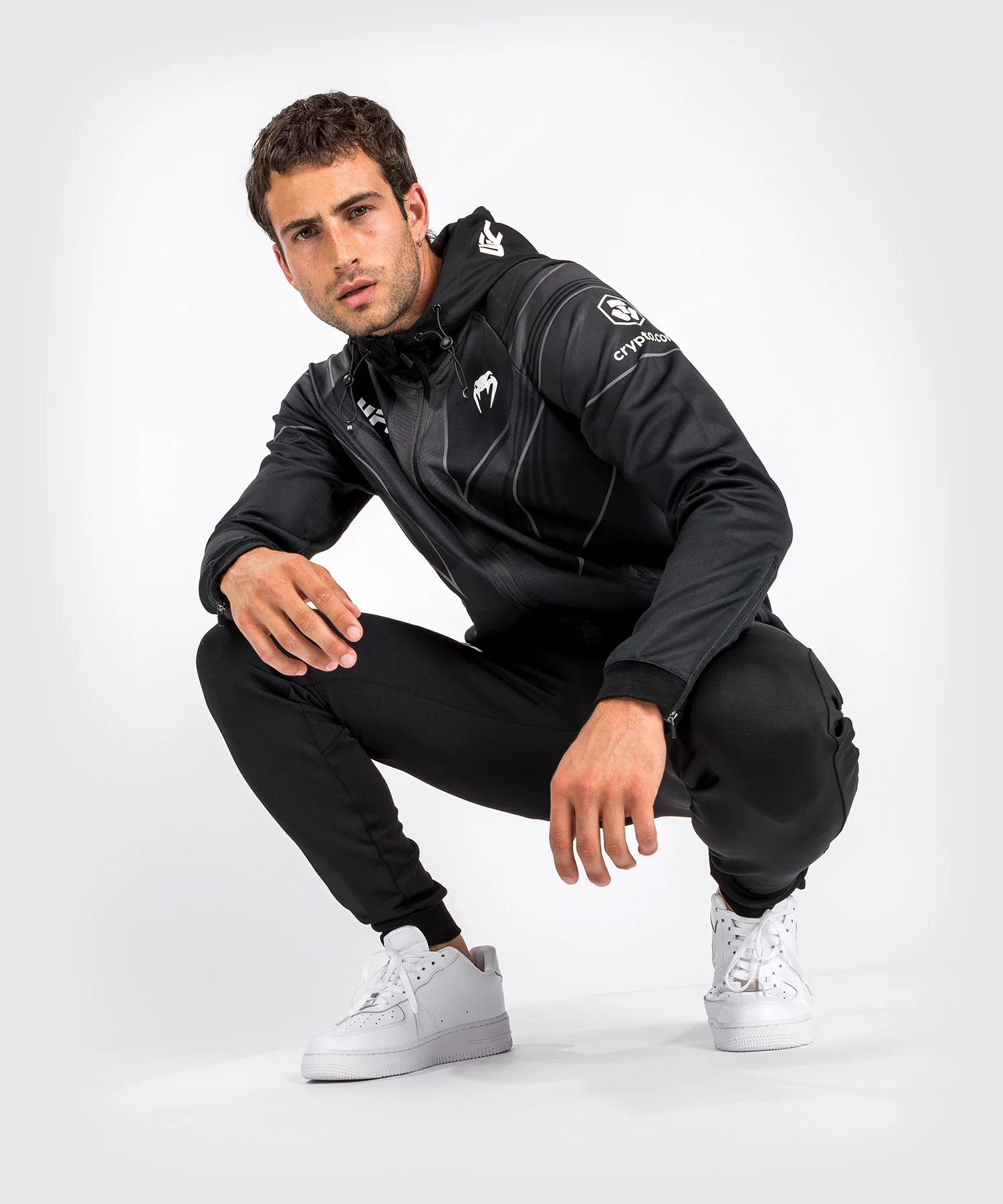 Sweat à capuche Walkout UFC Venum Authentic Fight Night 2.0 pour homme - Noir - Image 2