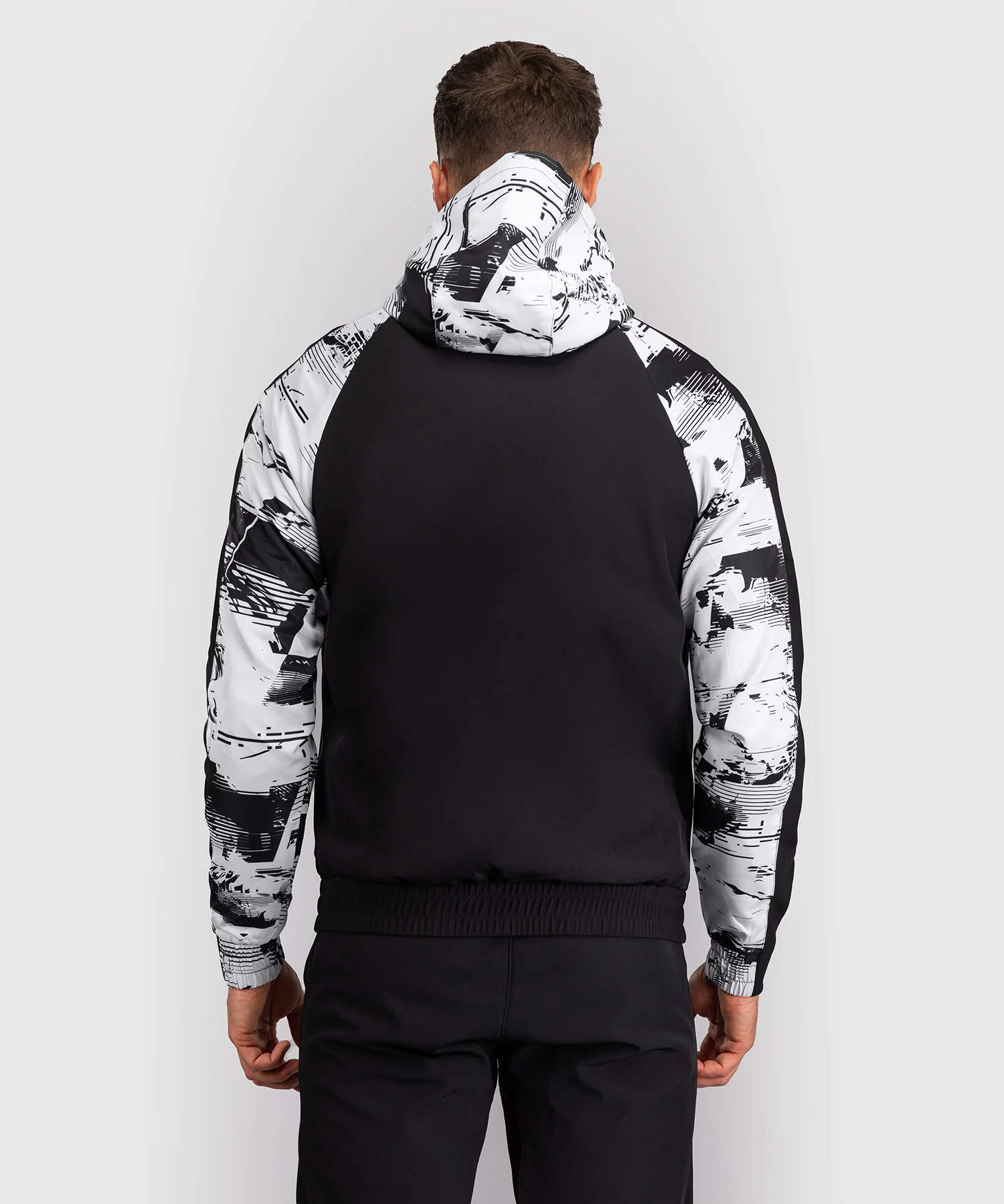 Sweat à capuche zippé Homme UFC Zenith by Venum Authentic Fight Week - Blanc - Image 4