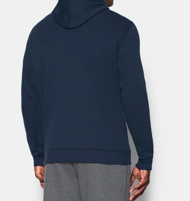 Sweat Under Armour Rival Fitted Graphic - Bleu Marine - Image 3