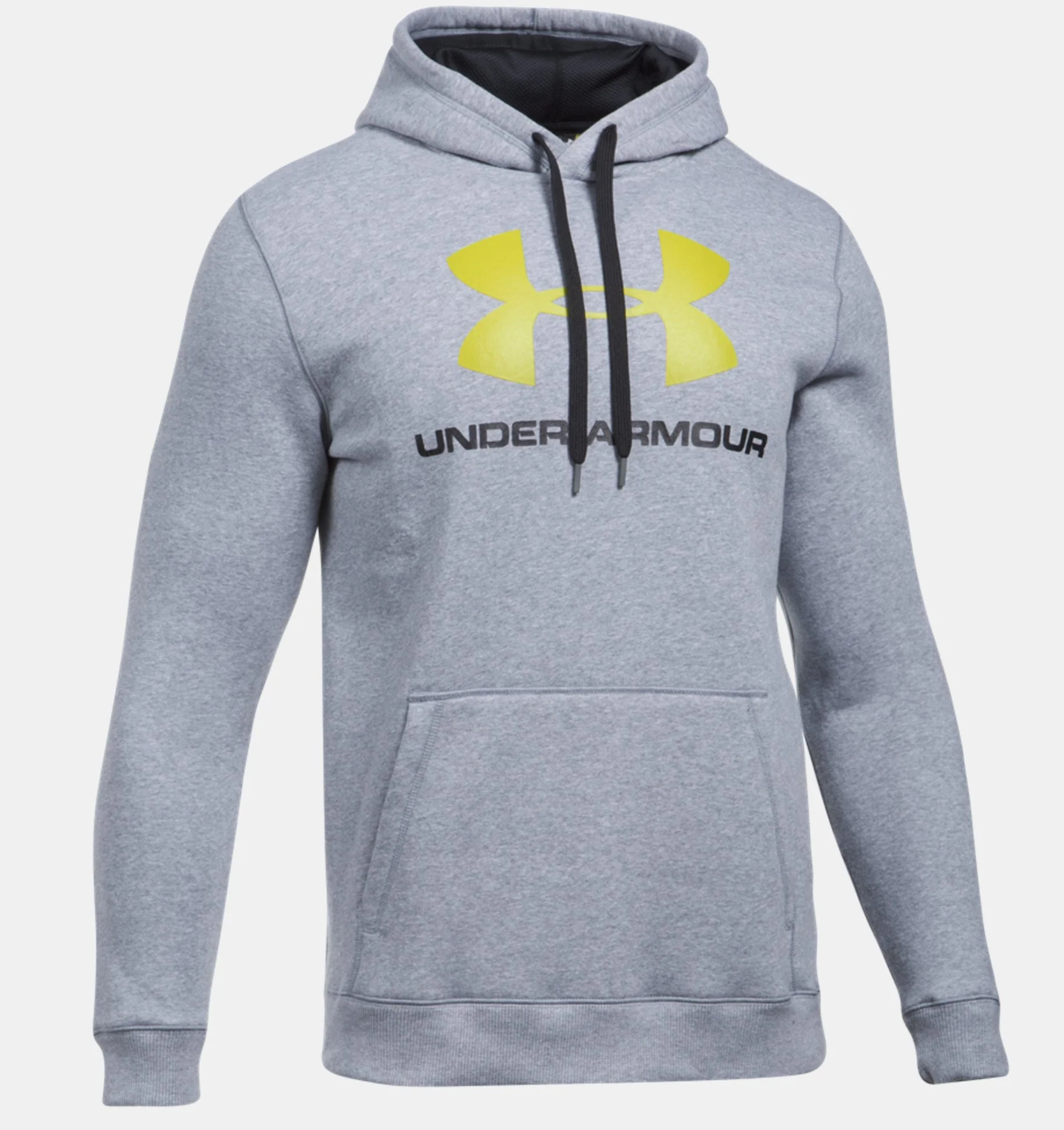 Sweat Under Armour Rival Fitted Graphic - Gris - Image 4