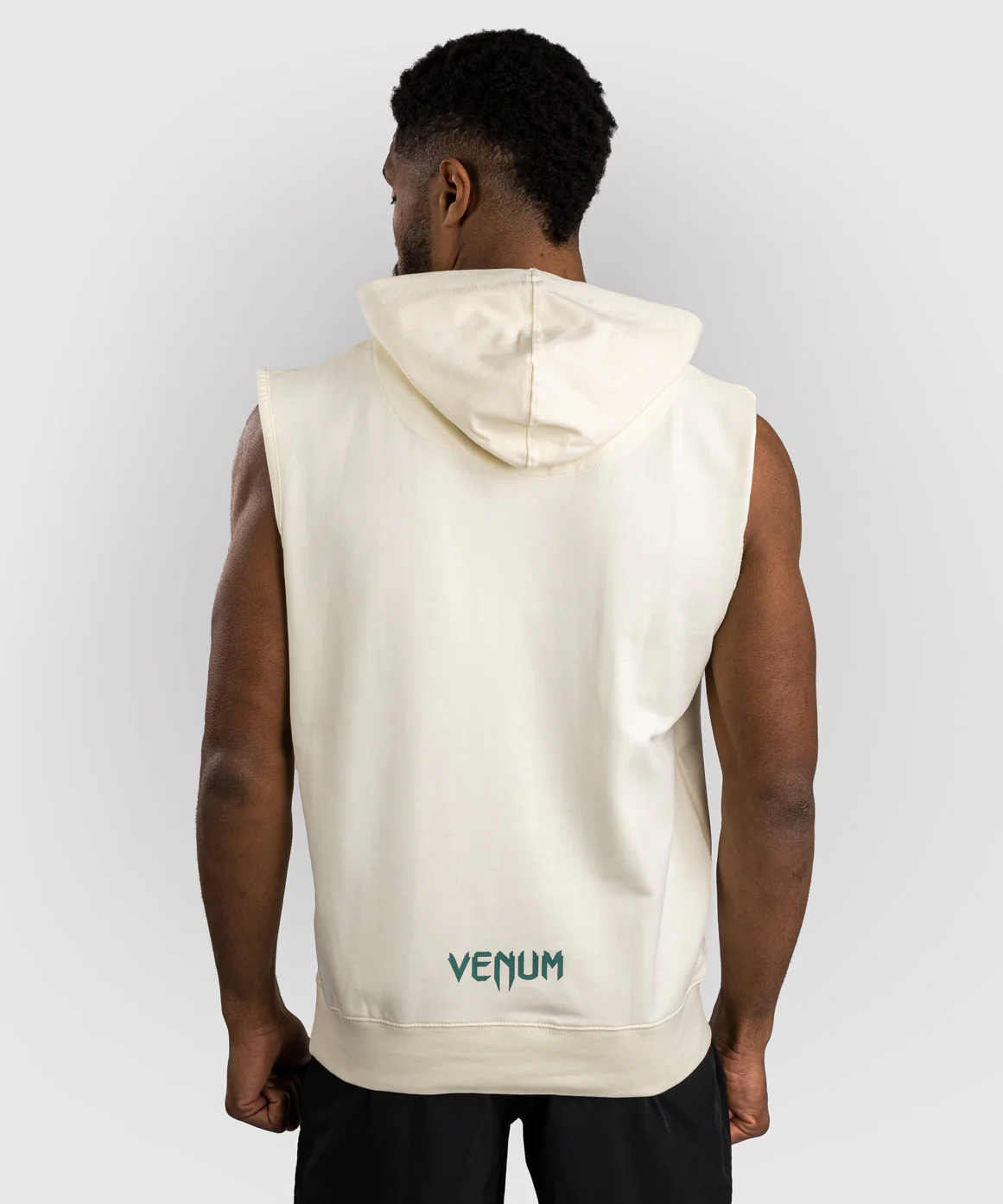 Sweats à capuche sans manches Venum Sparring - Vanille - Image 3
