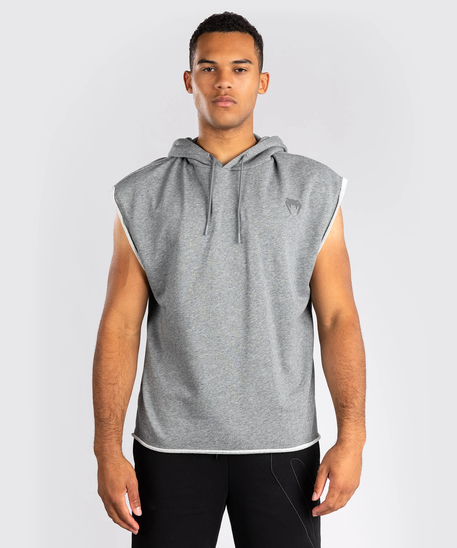 Sweat à Capuche Sans Manches Venum Divide - Gris Chiné