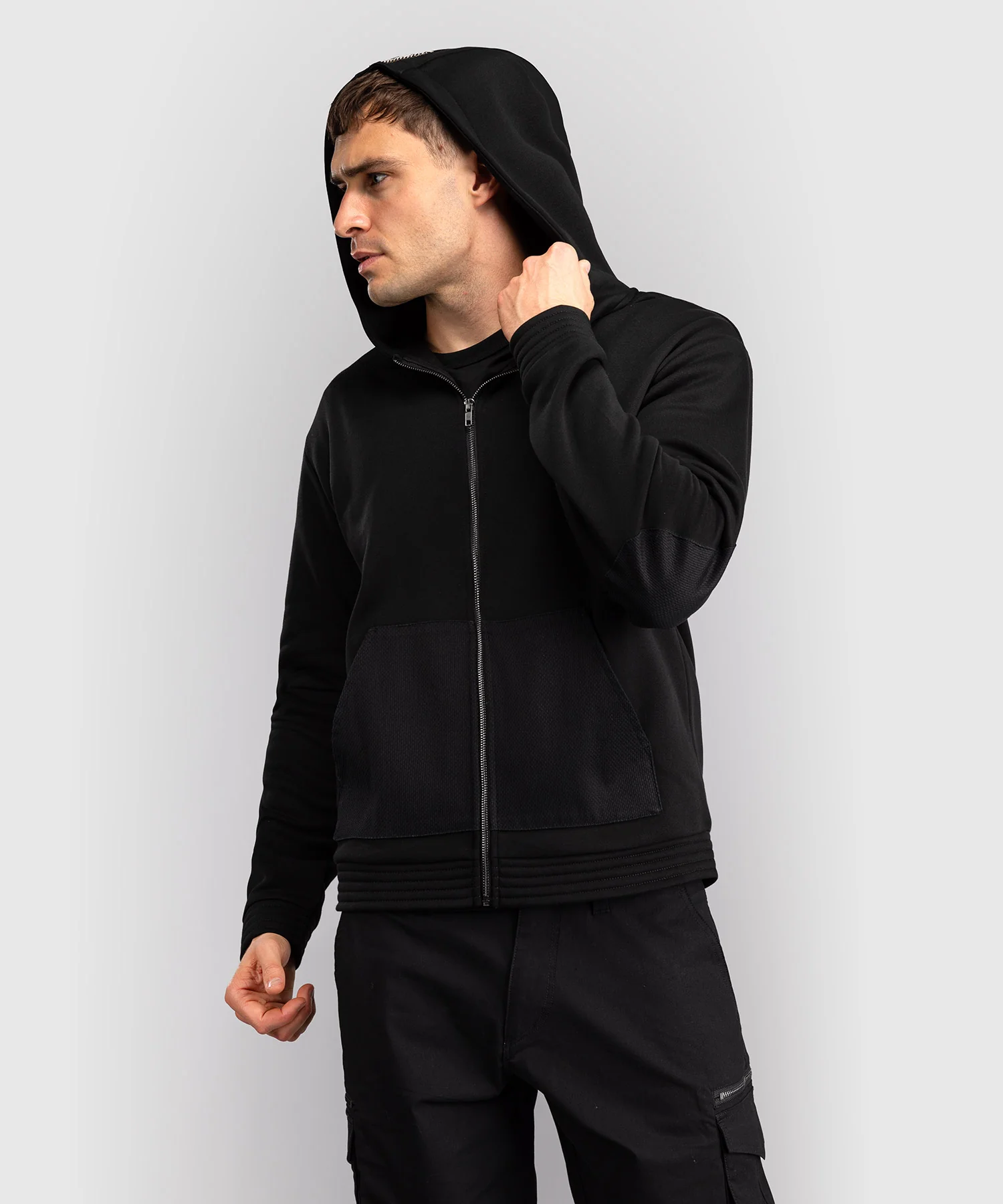 Sweat à Capuche Zippé Venum Urban Gi  – Noir - Image 3