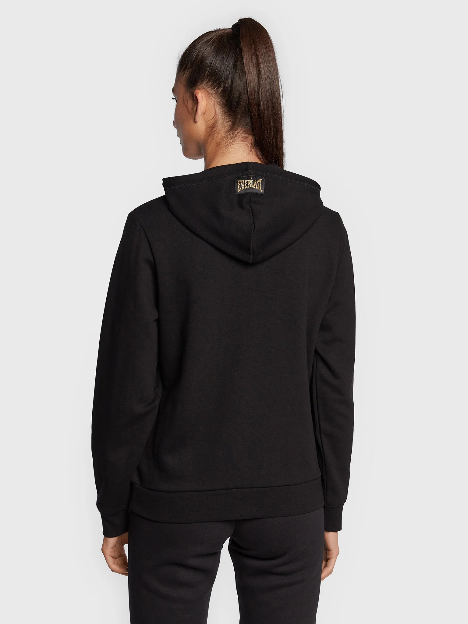 Sweatshirt À Capuche Everlast Taylor W2 - Pour Femmes - Noir/Or - Image 3