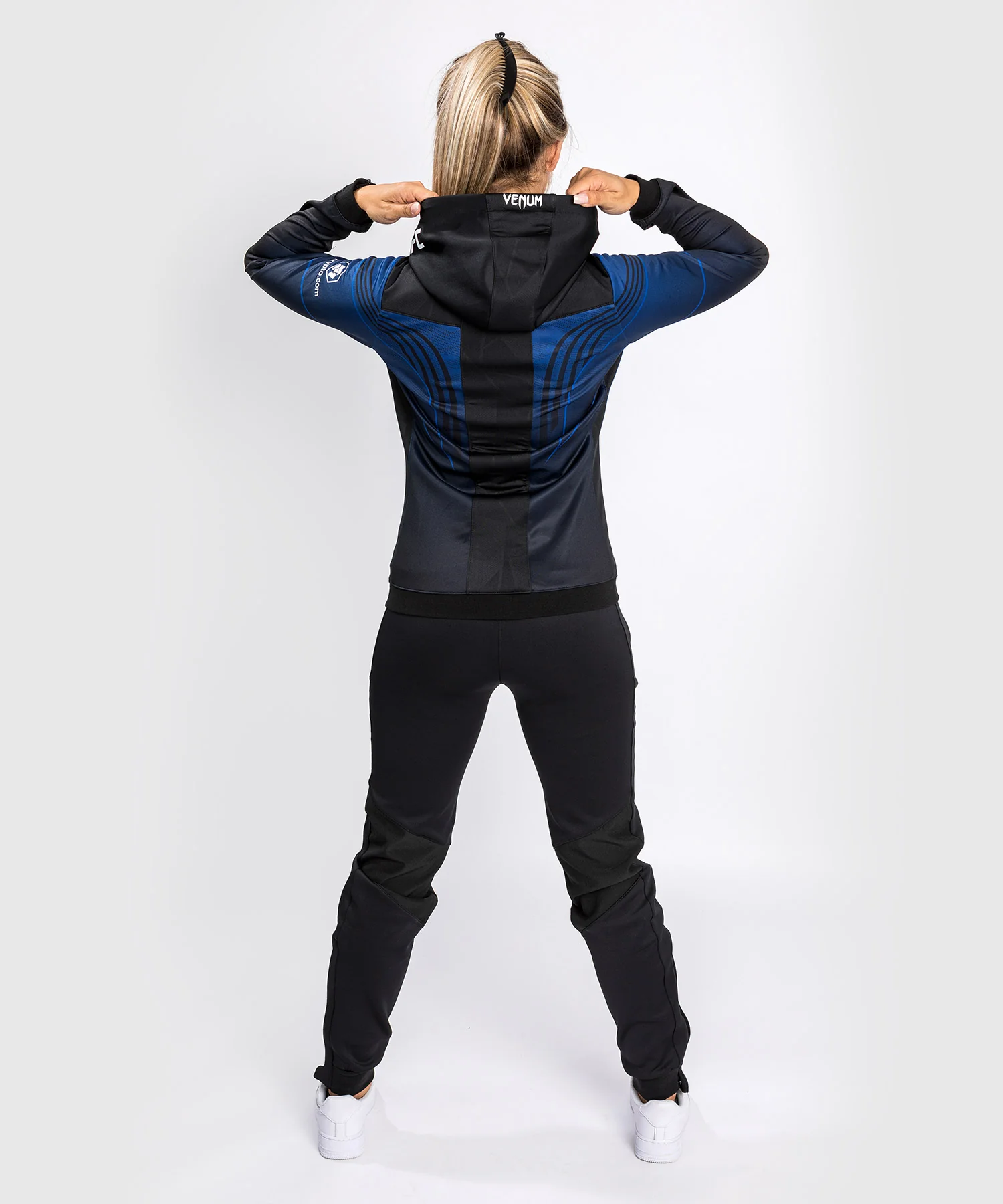 Sweatshirt à Capuche Femme UFC Venum Authentic Fight Night 2.0 - Midnight Edition - Image 5