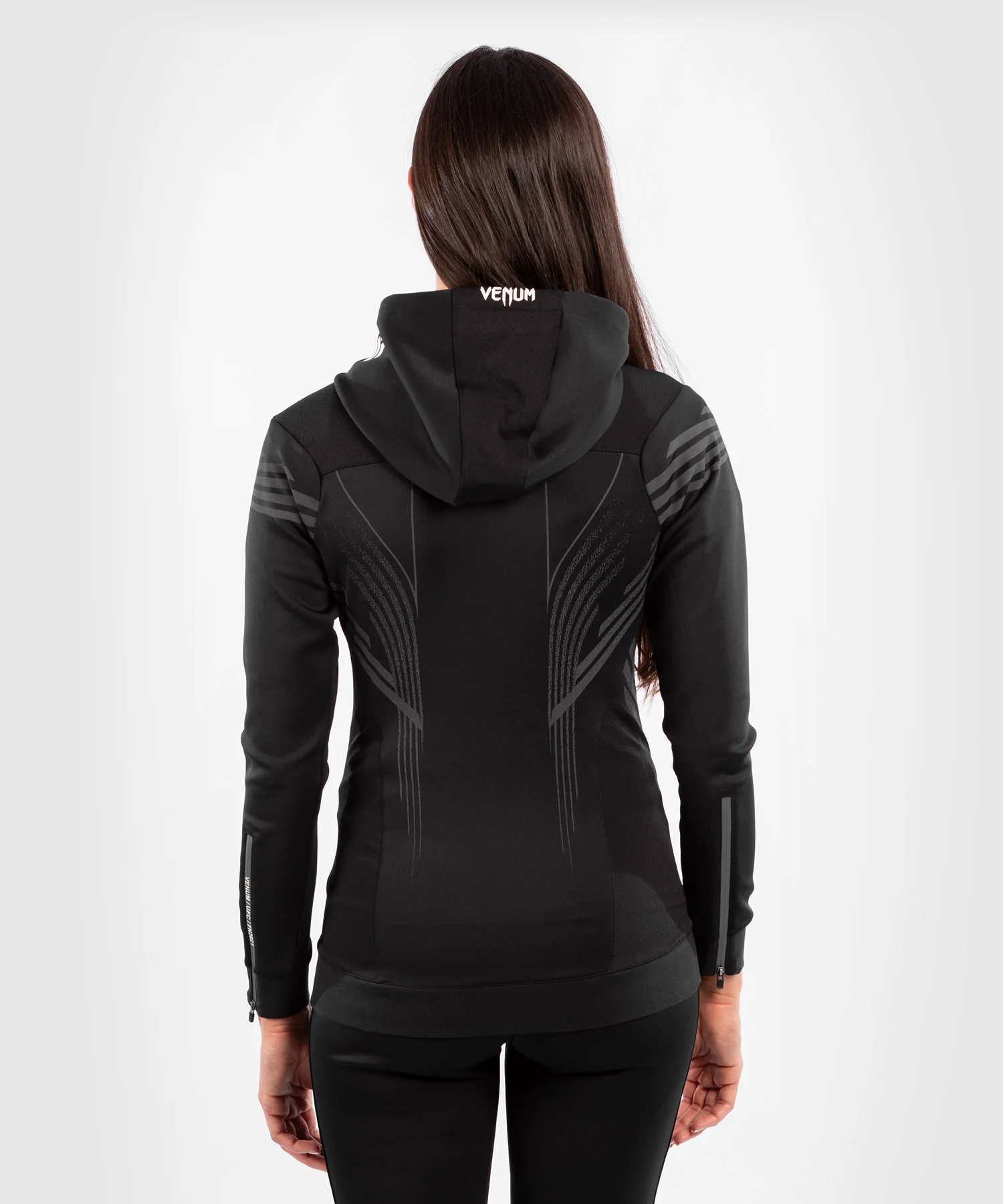 Sweatshirt à Capuche Femme UFC Venum Authentic Fight Night - Noir - Image 3