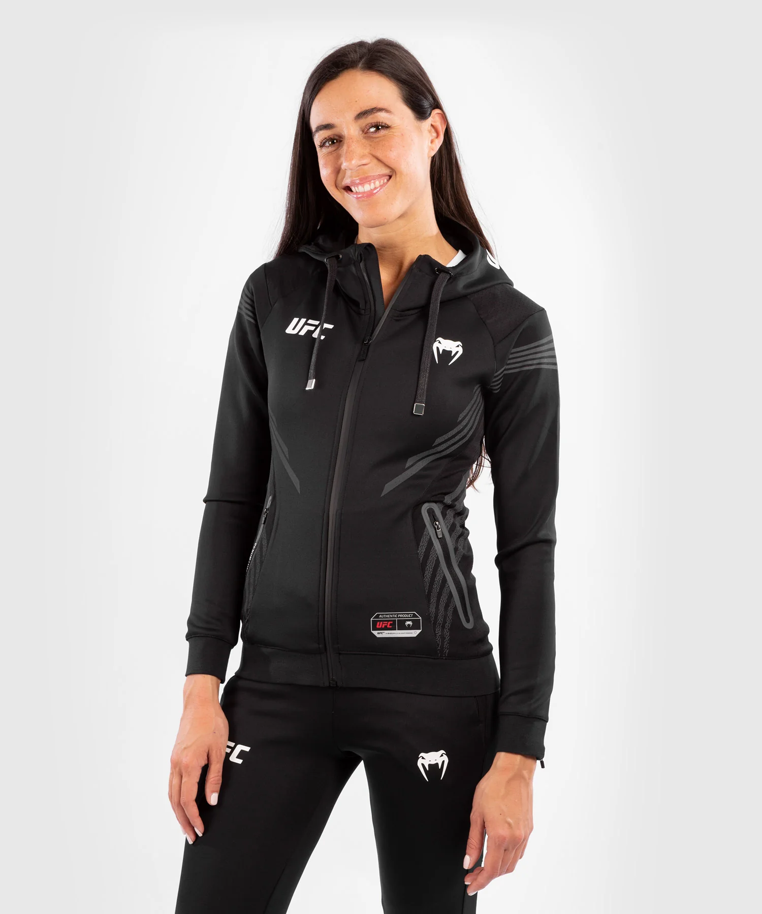 Sweatshirt à Capuche Femme UFC Venum Authentic Fight Night - Noir - Image 4
