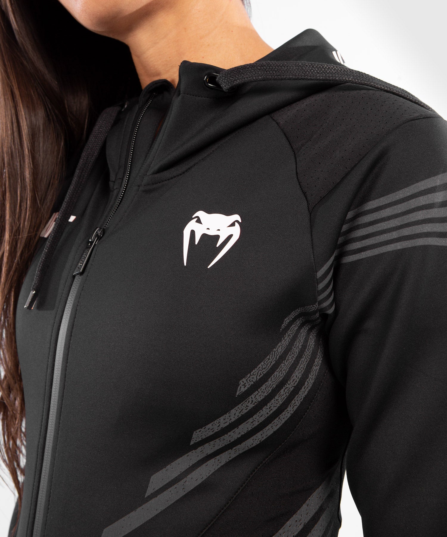 Sweatshirt à Capuche Femme UFC Venum Authentic Fight Night - Noir - Image 6