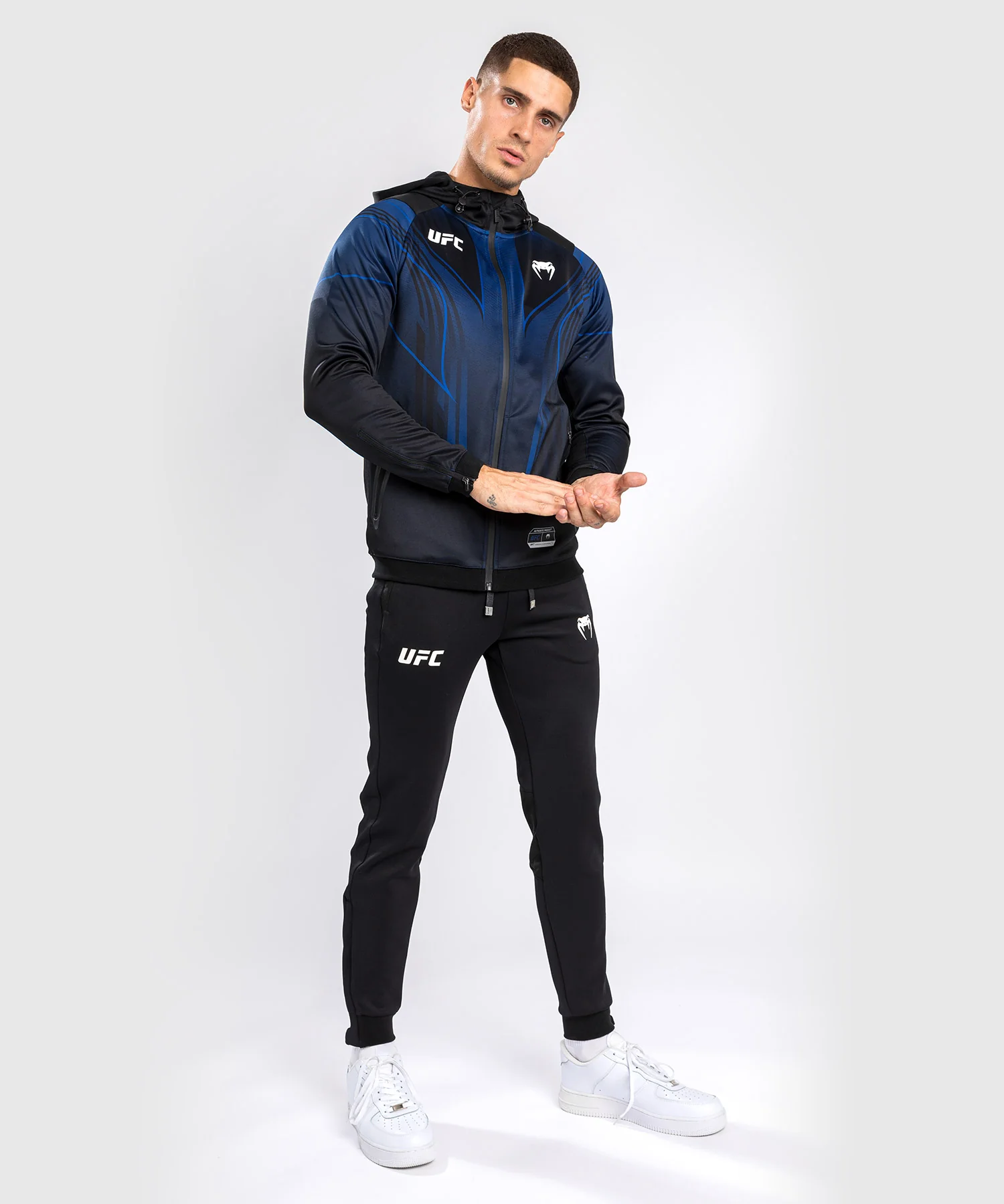 Sweatshirt à Capuche Homme UFC Venum Authentic Fight Night 2.0 - Midnight Edition - Image 4