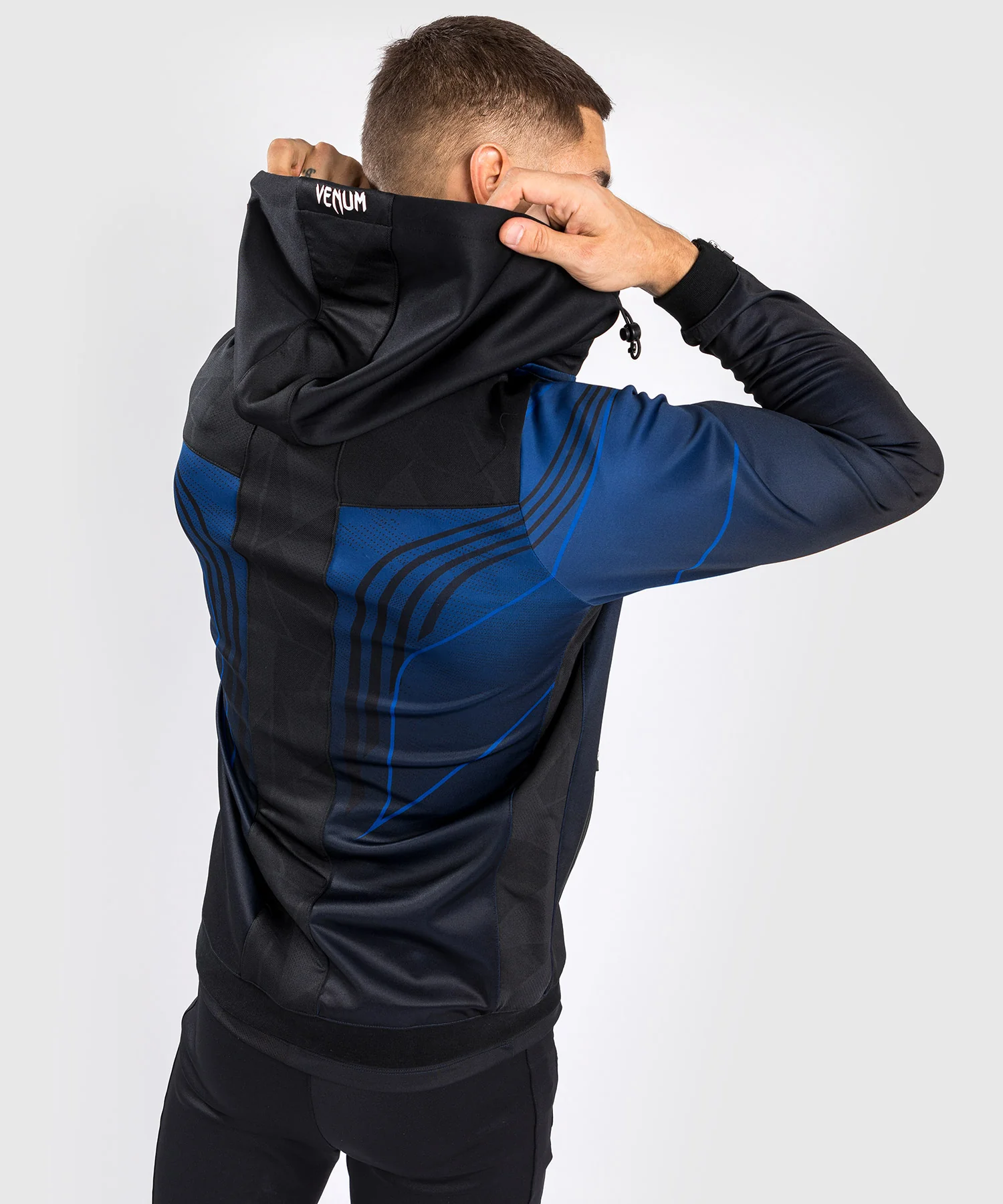 Sweatshirt à Capuche Homme UFC Venum Authentic Fight Night 2.0 - Midnight Edition - Image 7