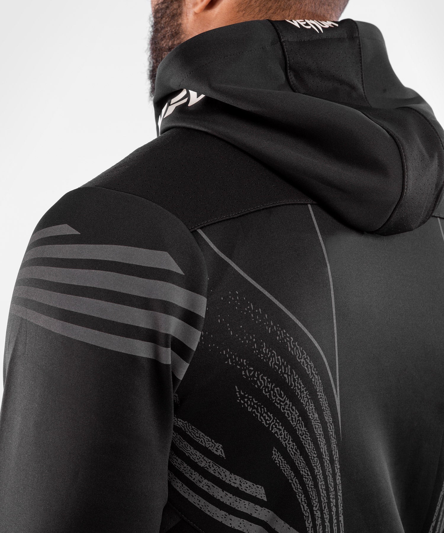 Sweatshirt à Capuche Homme UFC Venum Authentic Fight Night - Noir - Image 6