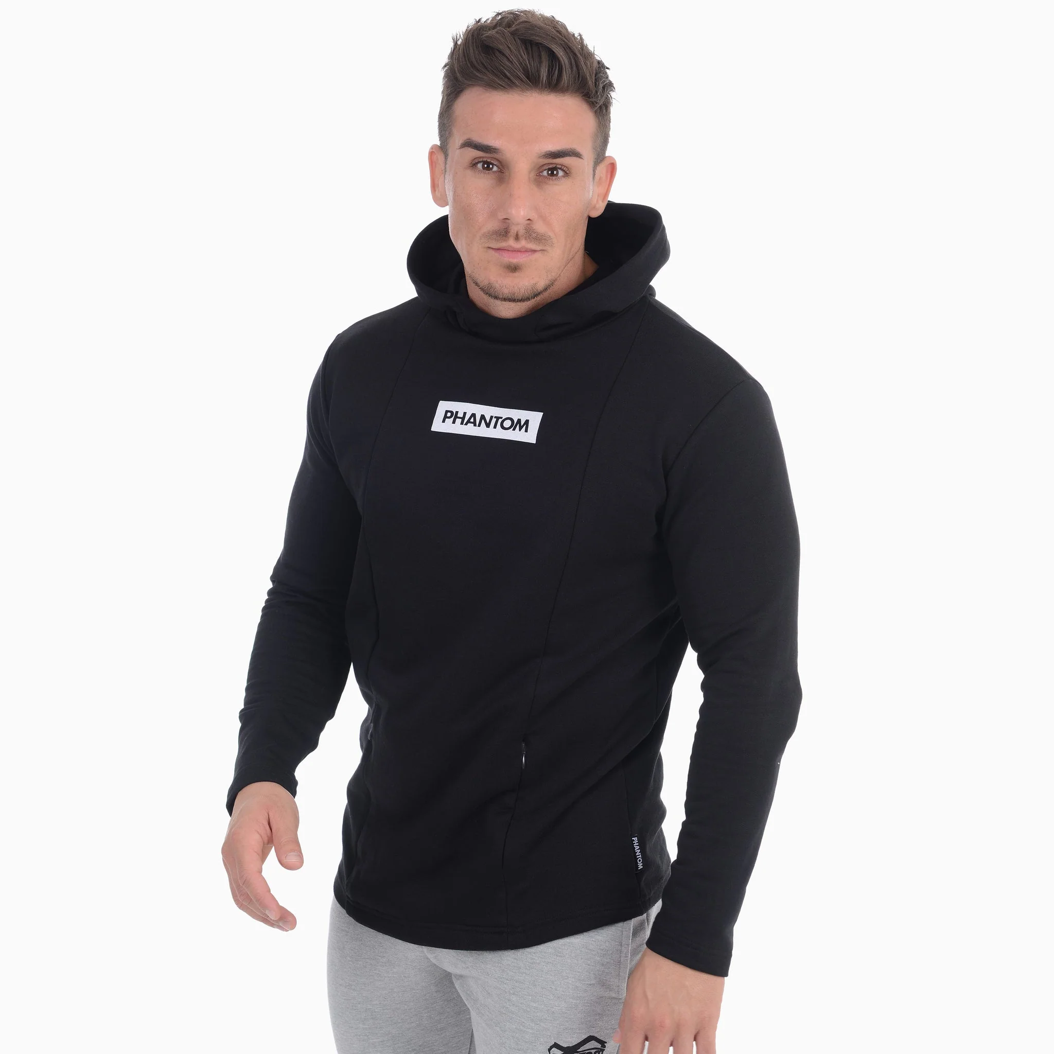 Sweatshirt À Capuche Phantom Athletics Zero - Noir