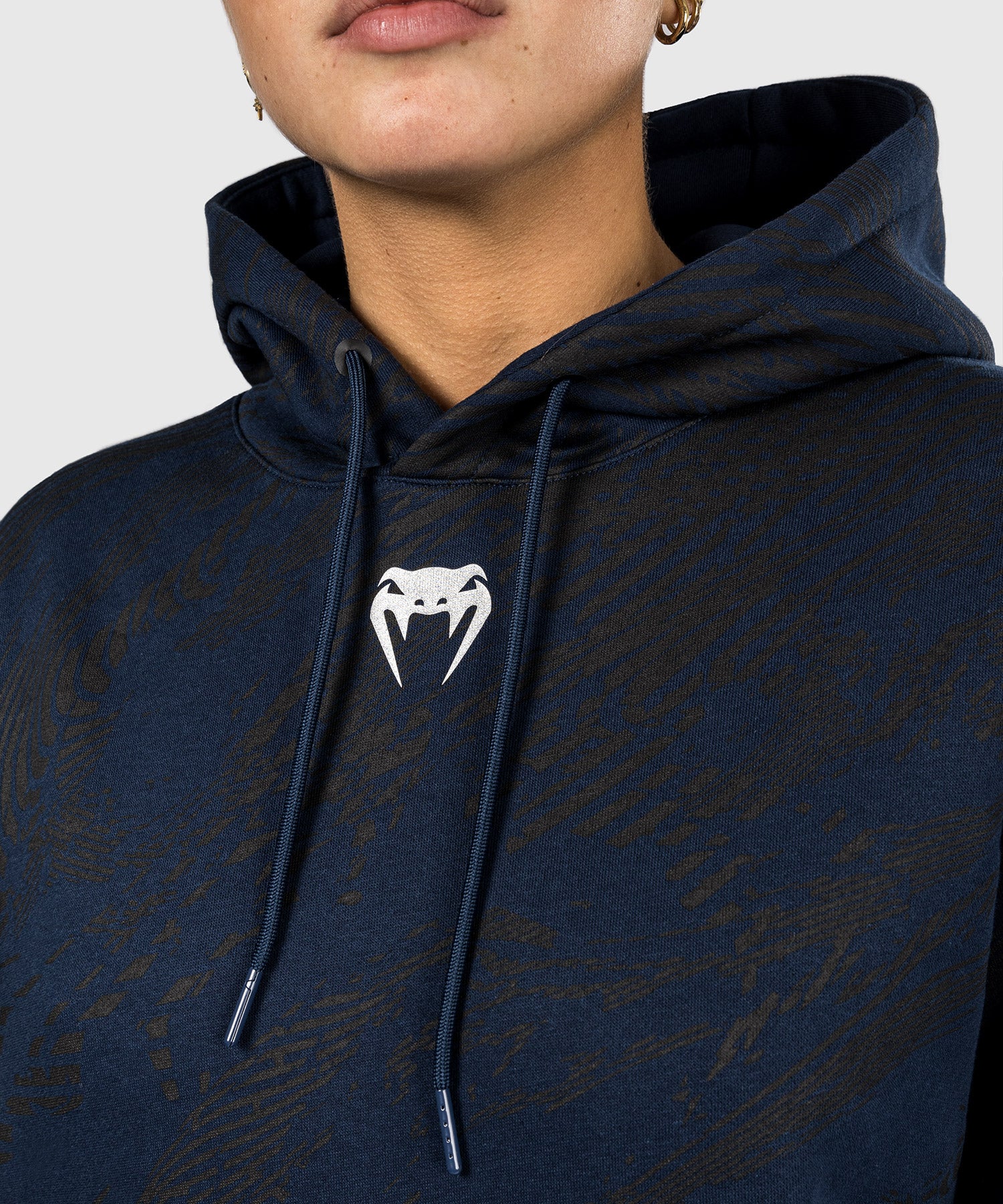 Sweatshirt à Capuche pour Femmes UFC Fusion by Venum Fight Week - Bleu Océanique - Image 4