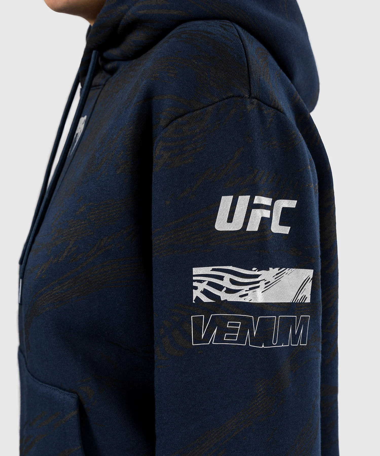 Sweatshirt à Capuche pour Femmes UFC Fusion by Venum Fight Week - Bleu Océanique - Image 5