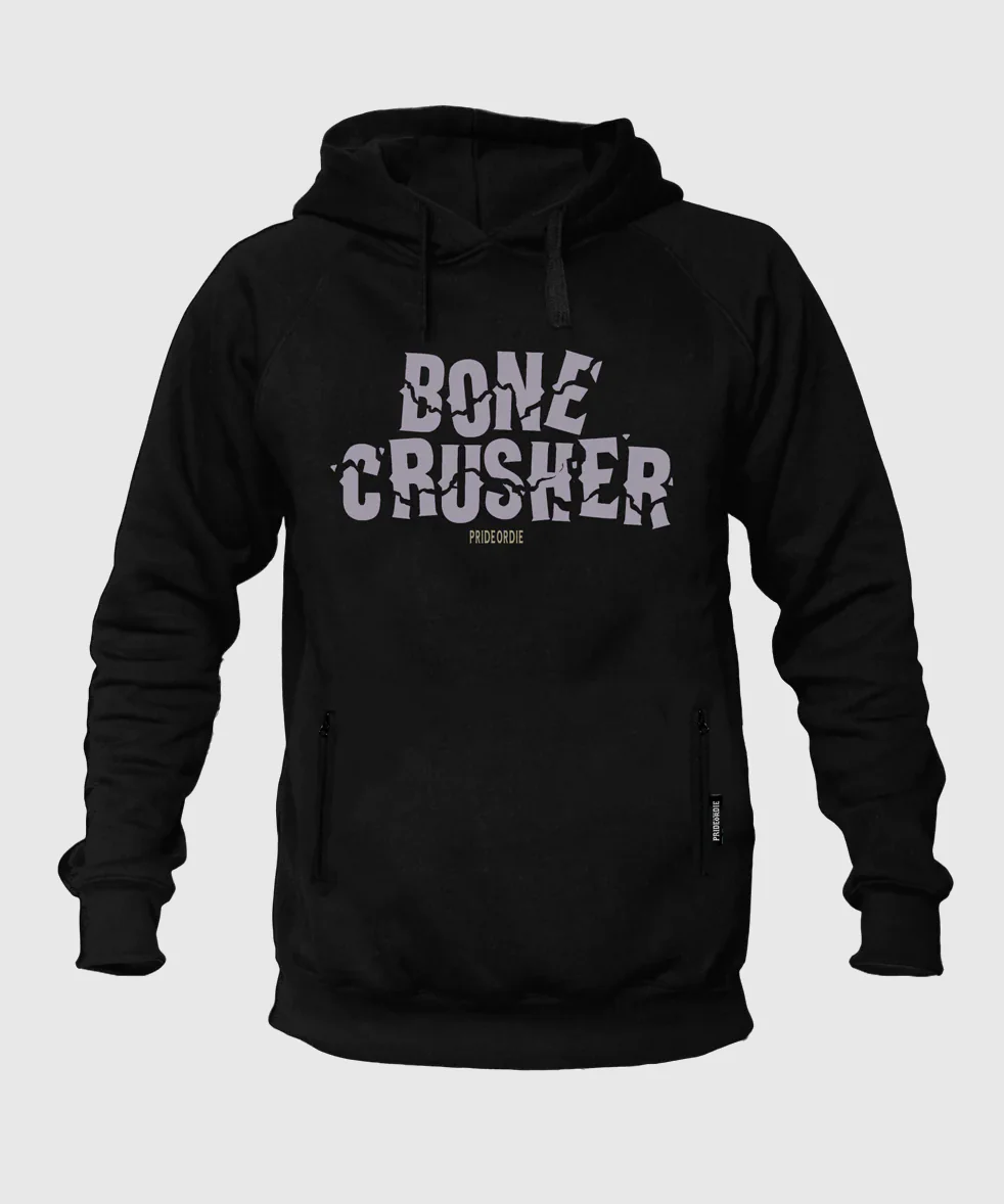 Sweatshirt À Capuche Pride Or Die Bone Crusher V2 - Noir
