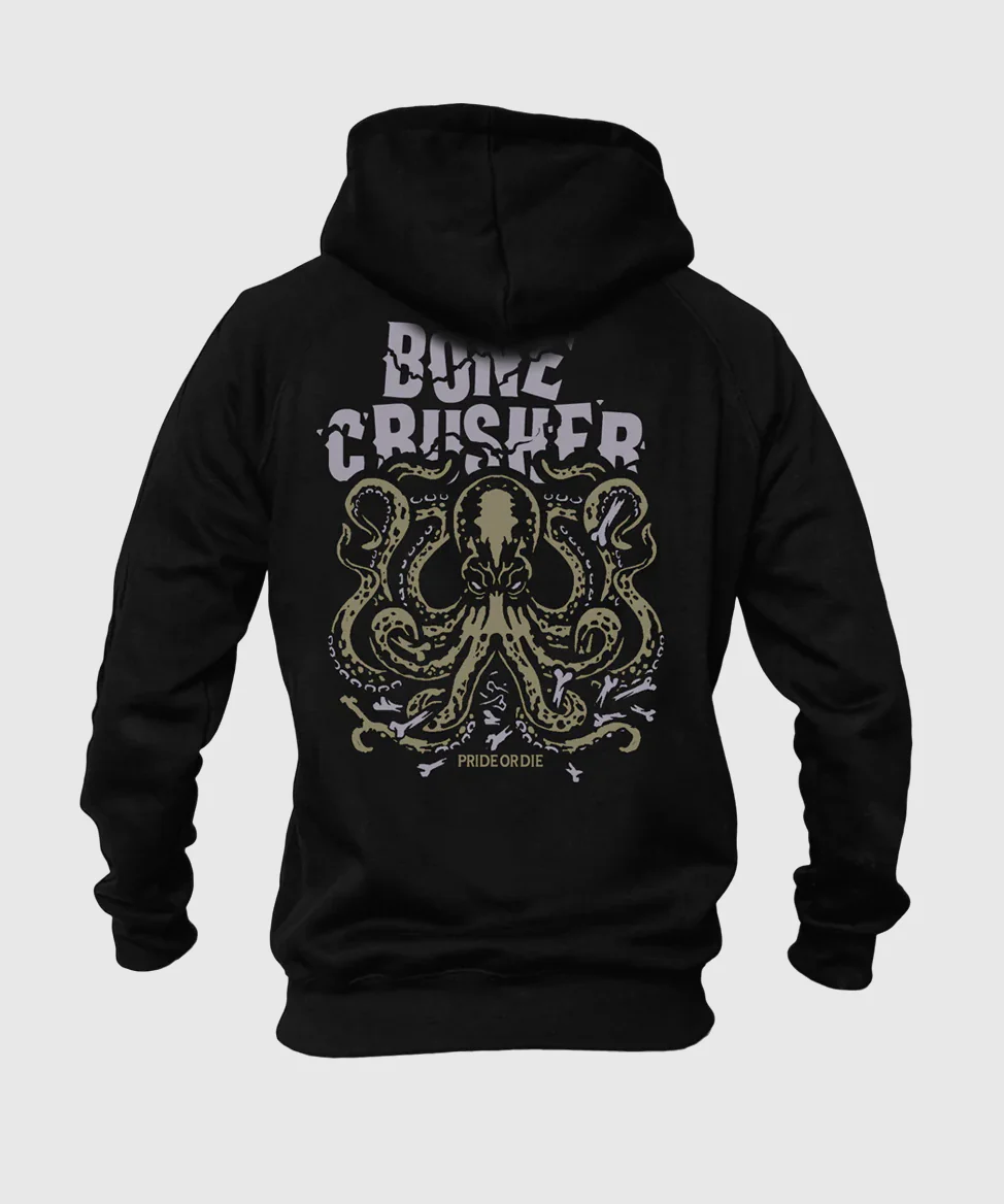 Sweatshirt À Capuche Pride Or Die Bone Crusher V2 - Noir - Image 2