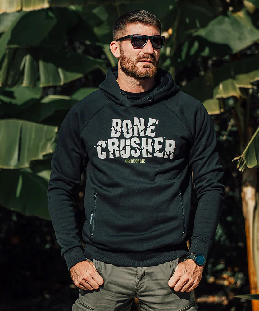 Sweatshirt À Capuche Pride Or Die Bone Crusher V2 - Noir - Image 3