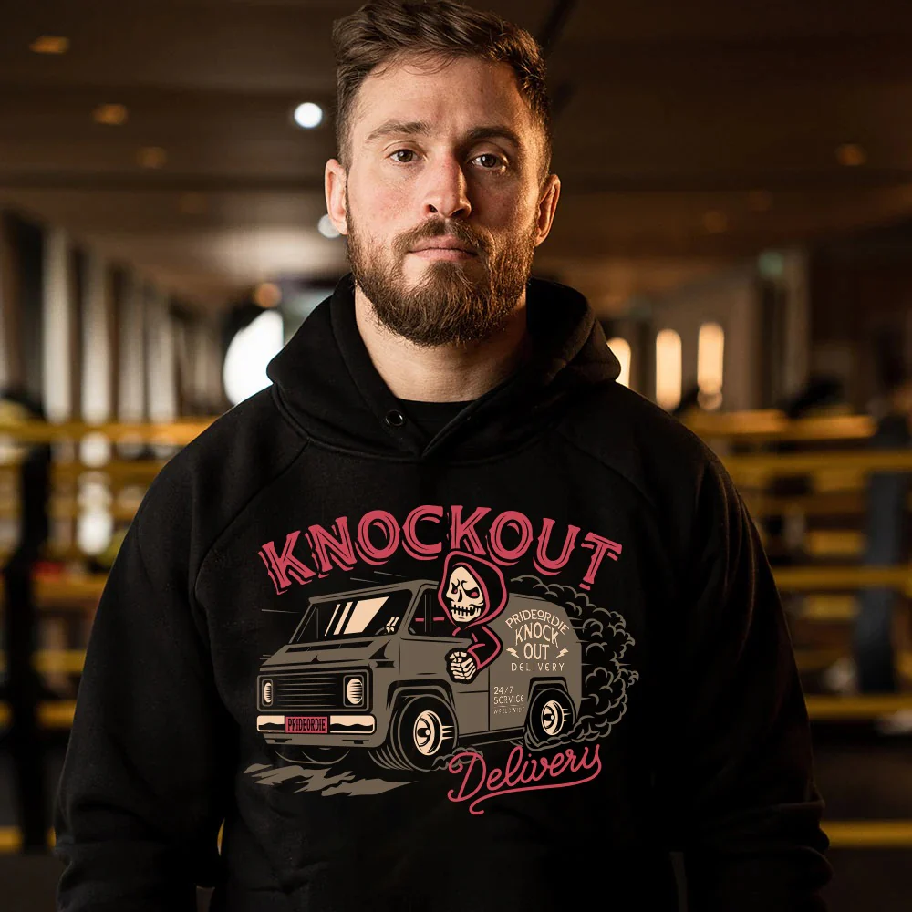 Sweatshirt À Capuche Pride Or Die Knockout delivery - Image 3