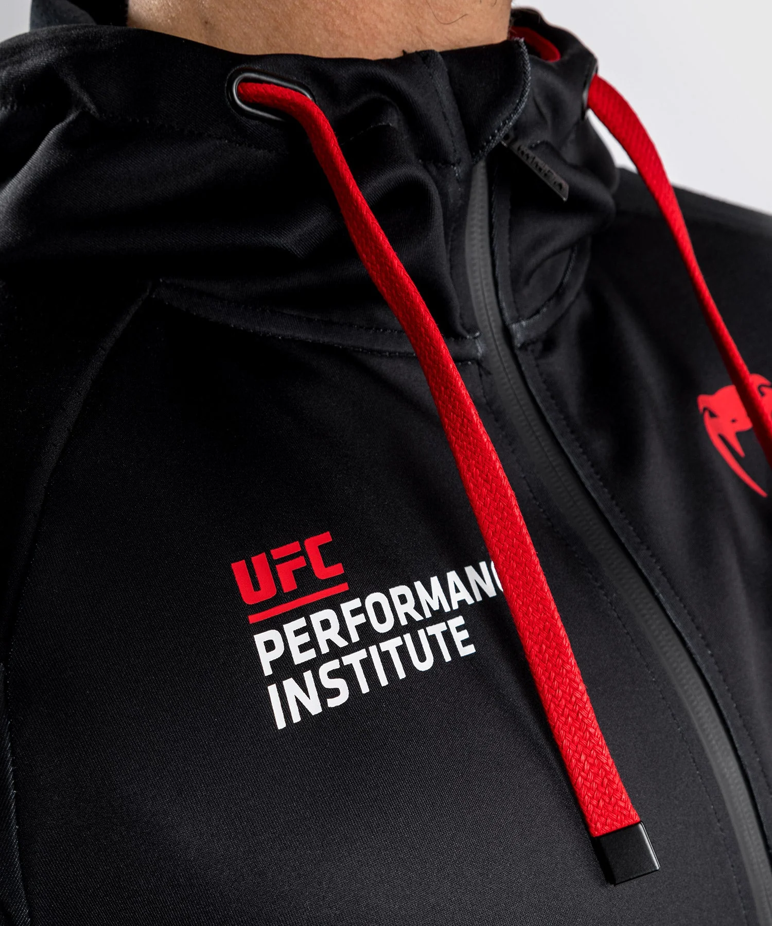 Sweatshirt à Capuche UFC Venum Performance Institute - Noir/Rouge - Image 5