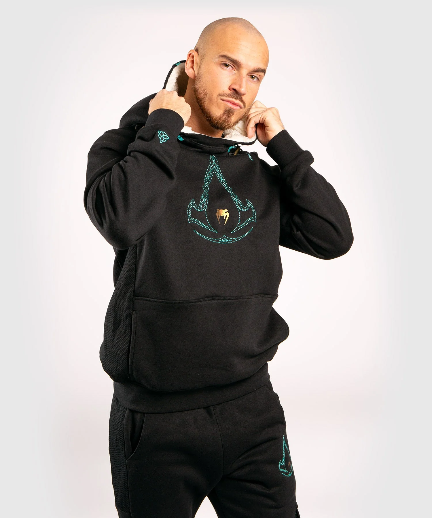Sweatshirt à Capuche Venum Assassin’s Creed - Noir/Bleu - Image 3