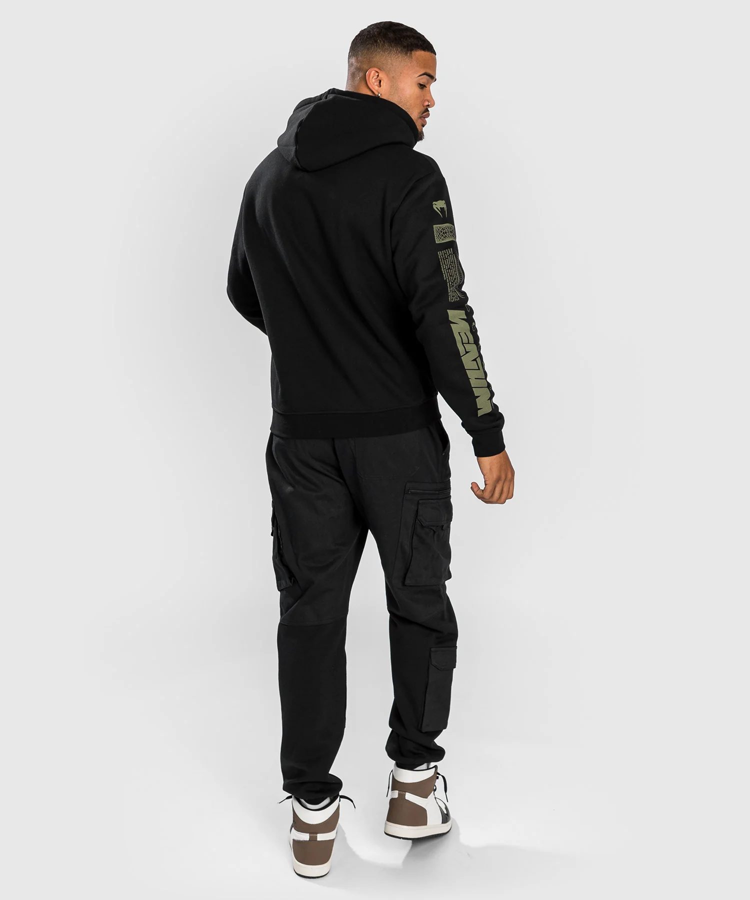 Sweatshirt à Capuche Venum Fangs - Coupe Droite - Noir - Image 6