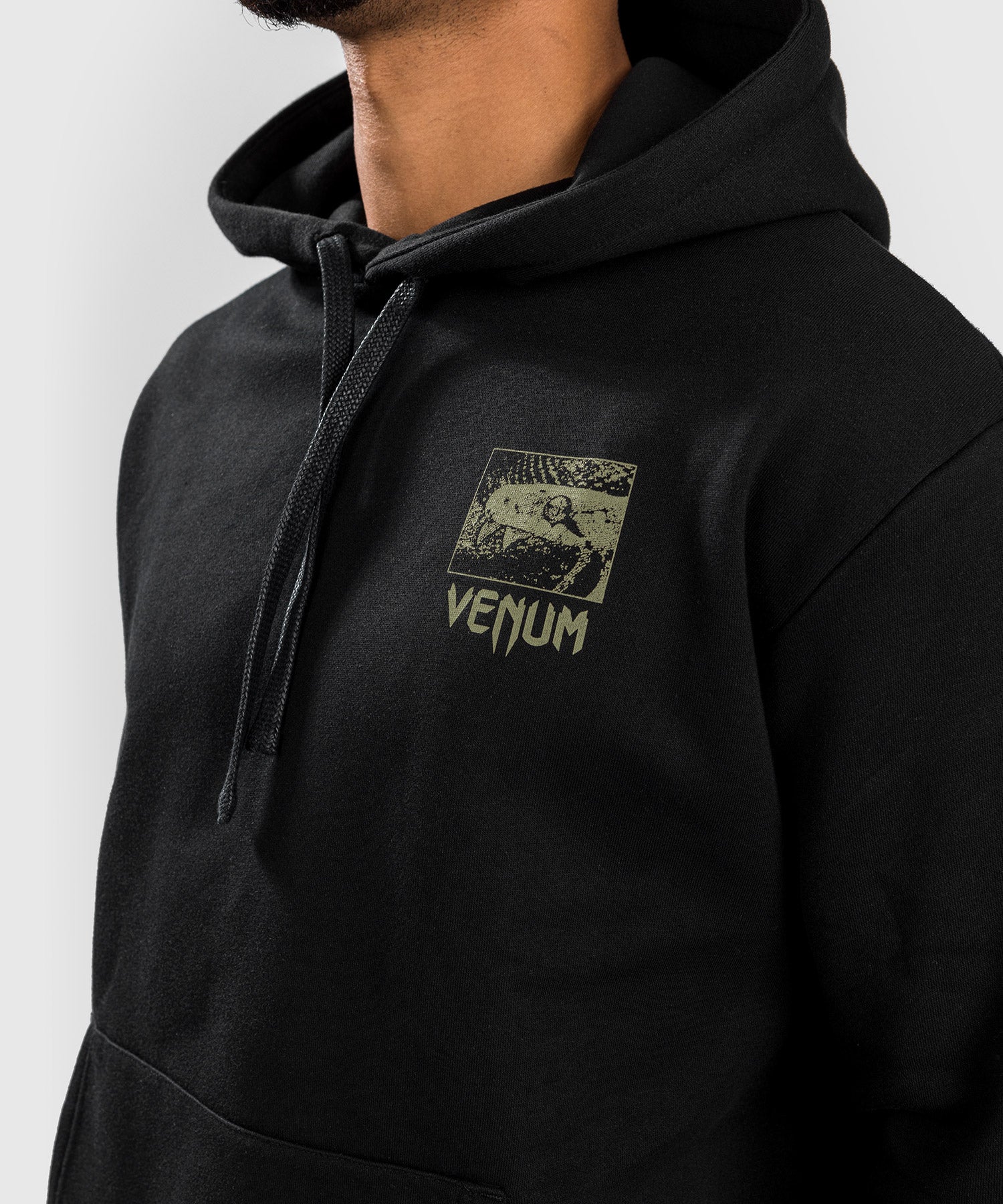 Sweatshirt à Capuche Venum Fangs - Coupe Droite - Noir - Image 7