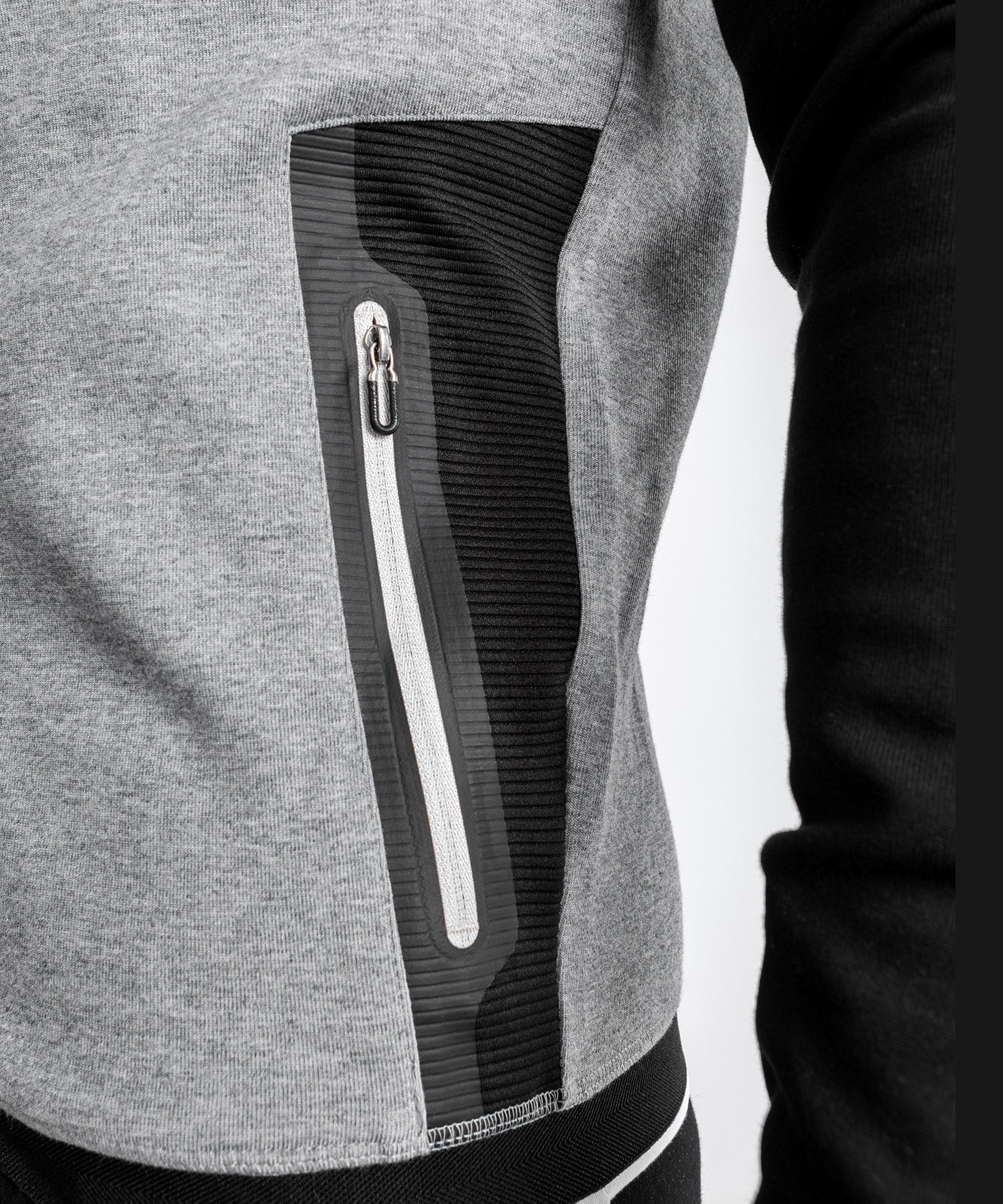 Sweatshirt à Capuche Venum Laser Evo 2.0 - Noir/Gris - Image 7
