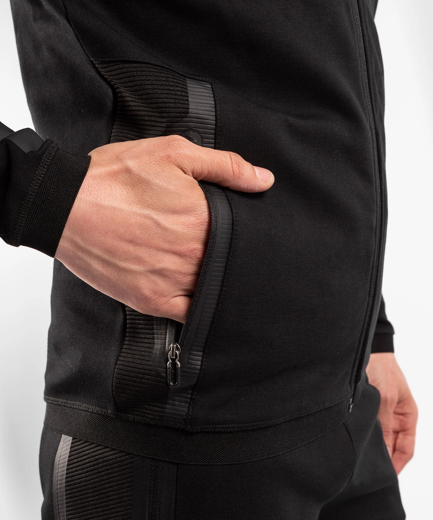 Sweatshirt à Capuche Venum Laser Evo 2.0 - Noir/Noir - Image 6