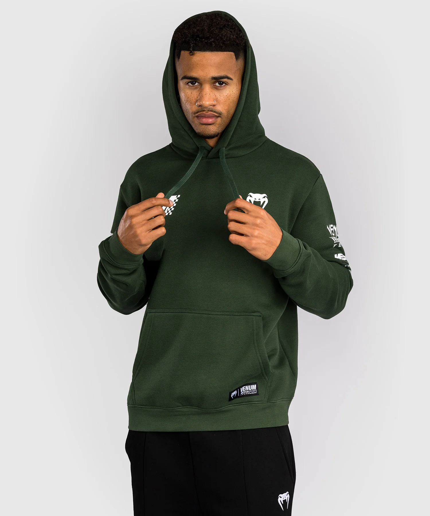 Sweatshirt à Capuche Venum Motorsport - Vert Profond - Image 3