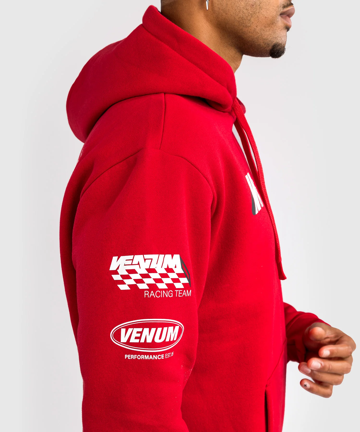 Sweatshirt à Capuche Venum Motorsport - Rouge Vif - Image 6