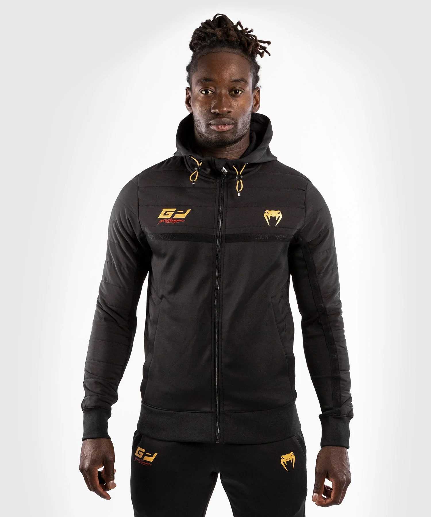 Sweatshirt à Capuche Venum Petrosyan 2.0 - Noir/Or