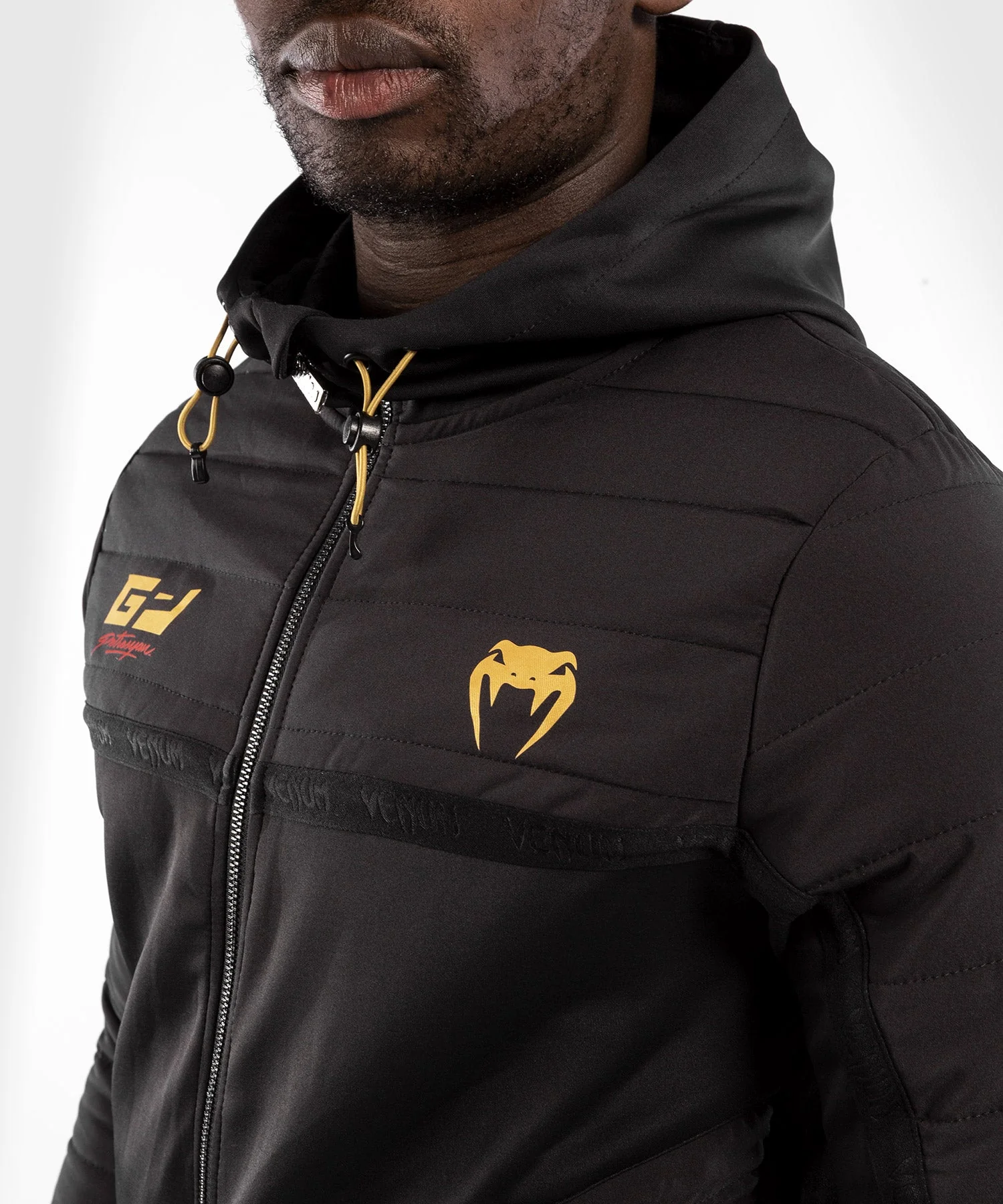 Sweatshirt à Capuche Venum Petrosyan 2.0 - Noir/Or - Image 6