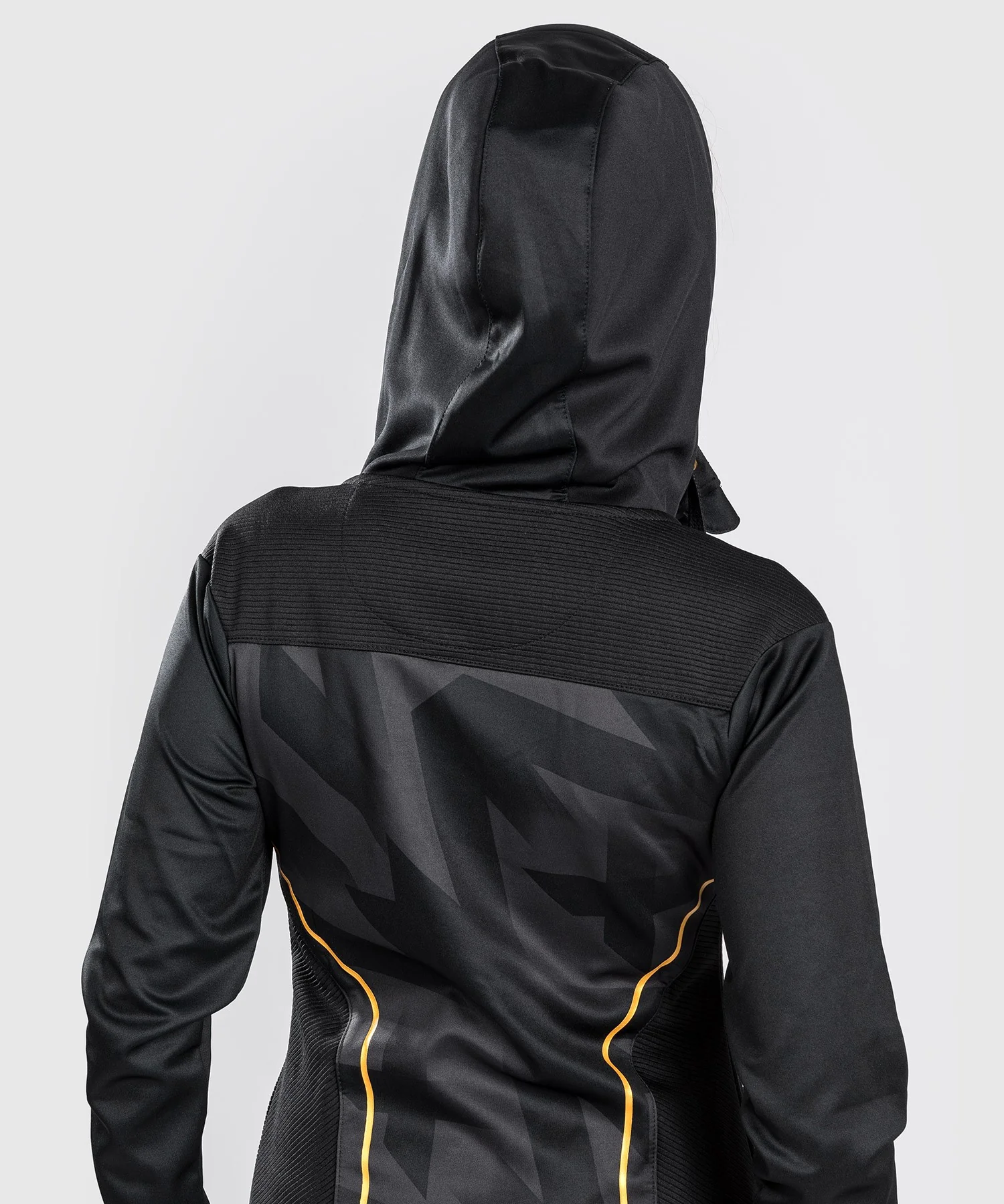 Sweatshirt à Capuche Venum Razor - Pour Femmes - Noir/Or - Image 9
