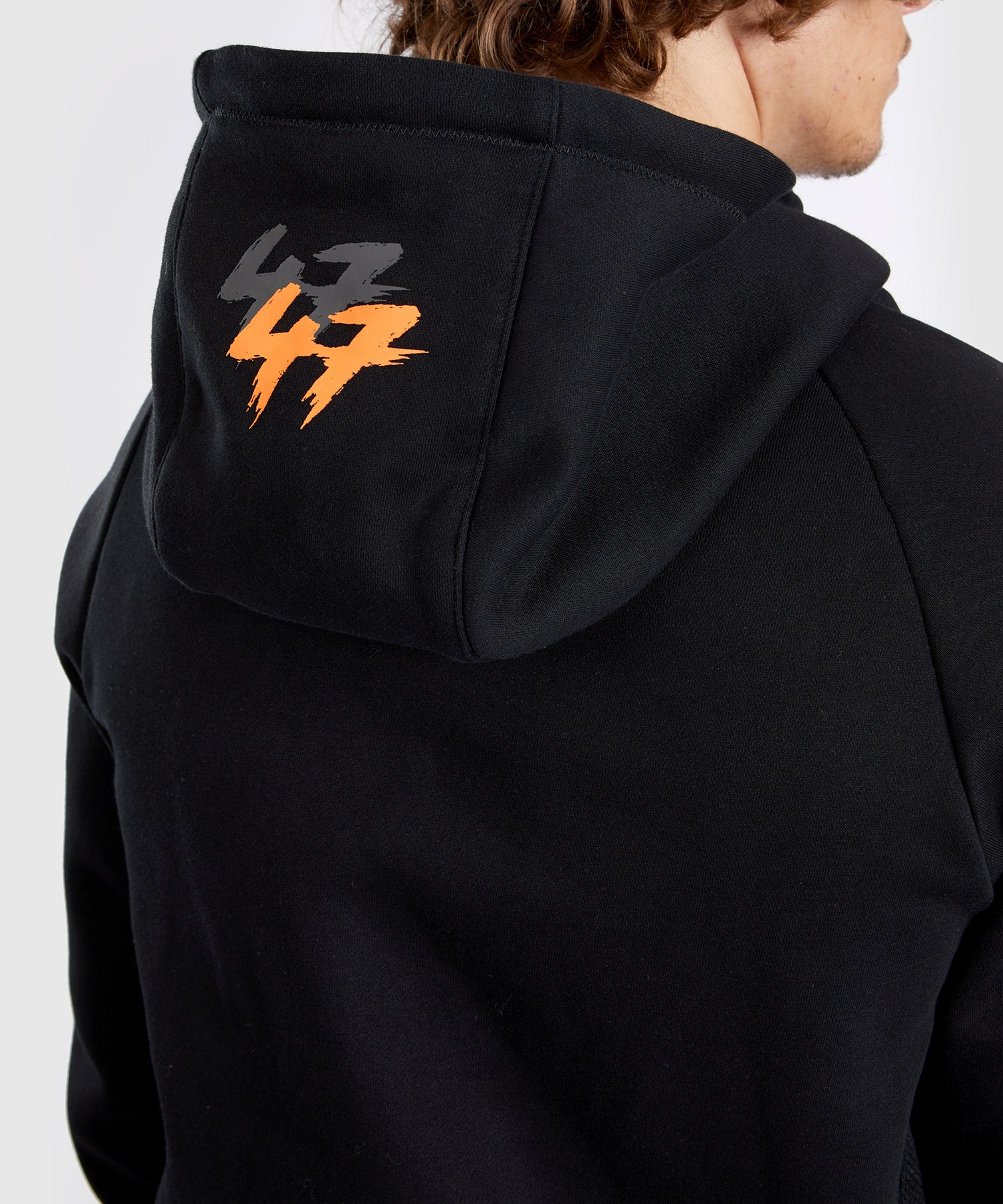 Sweatshirt à capuche Venum S47 - Noir/Orange - Image 7