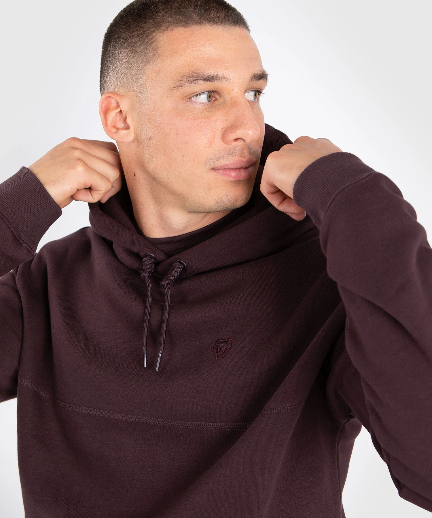 Sweatshirt à Capuche Venum Silent Power - Marron Foncé - Image 4