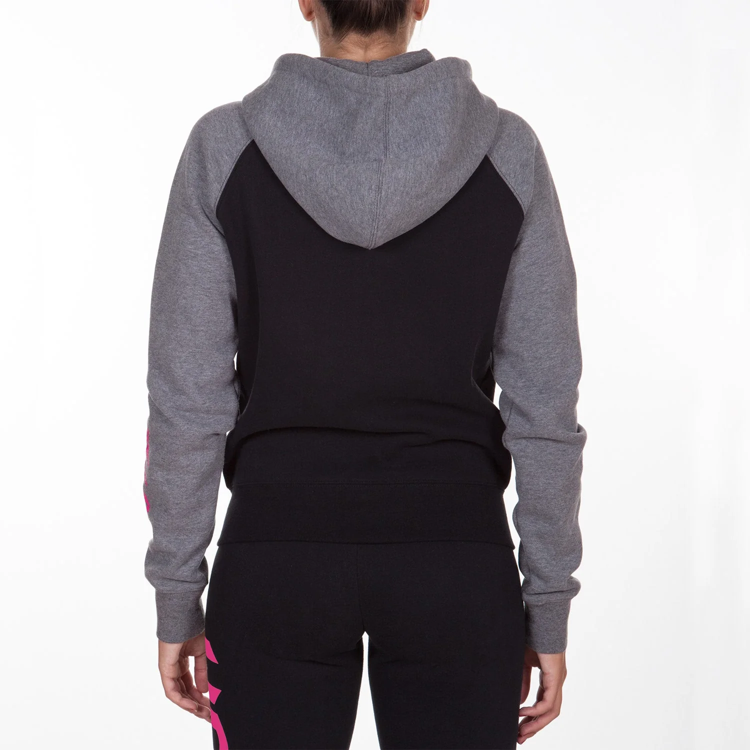 Sweatshirt Femme Venum Infinity avec zip - Logo Rose - Image 3