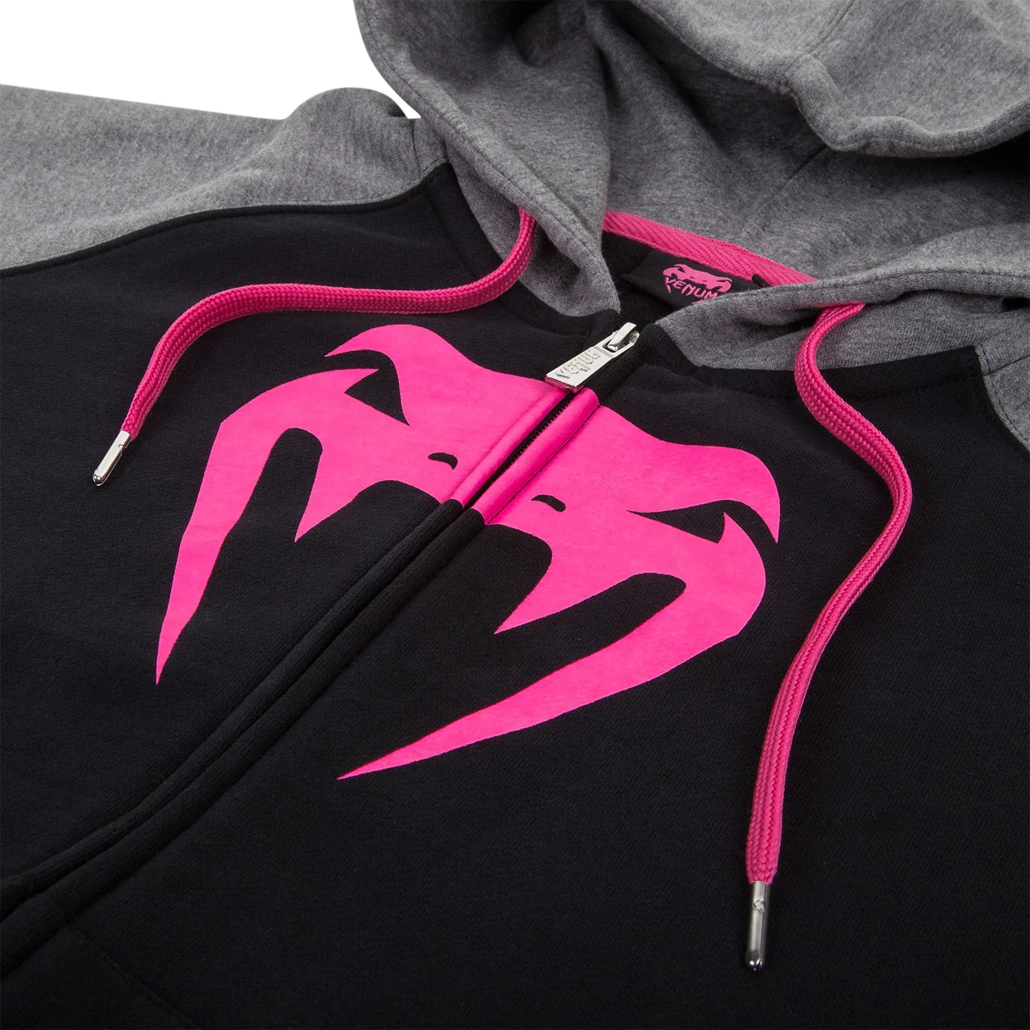 Sweatshirt Femme Venum Infinity avec zip - Logo Rose - Image 5