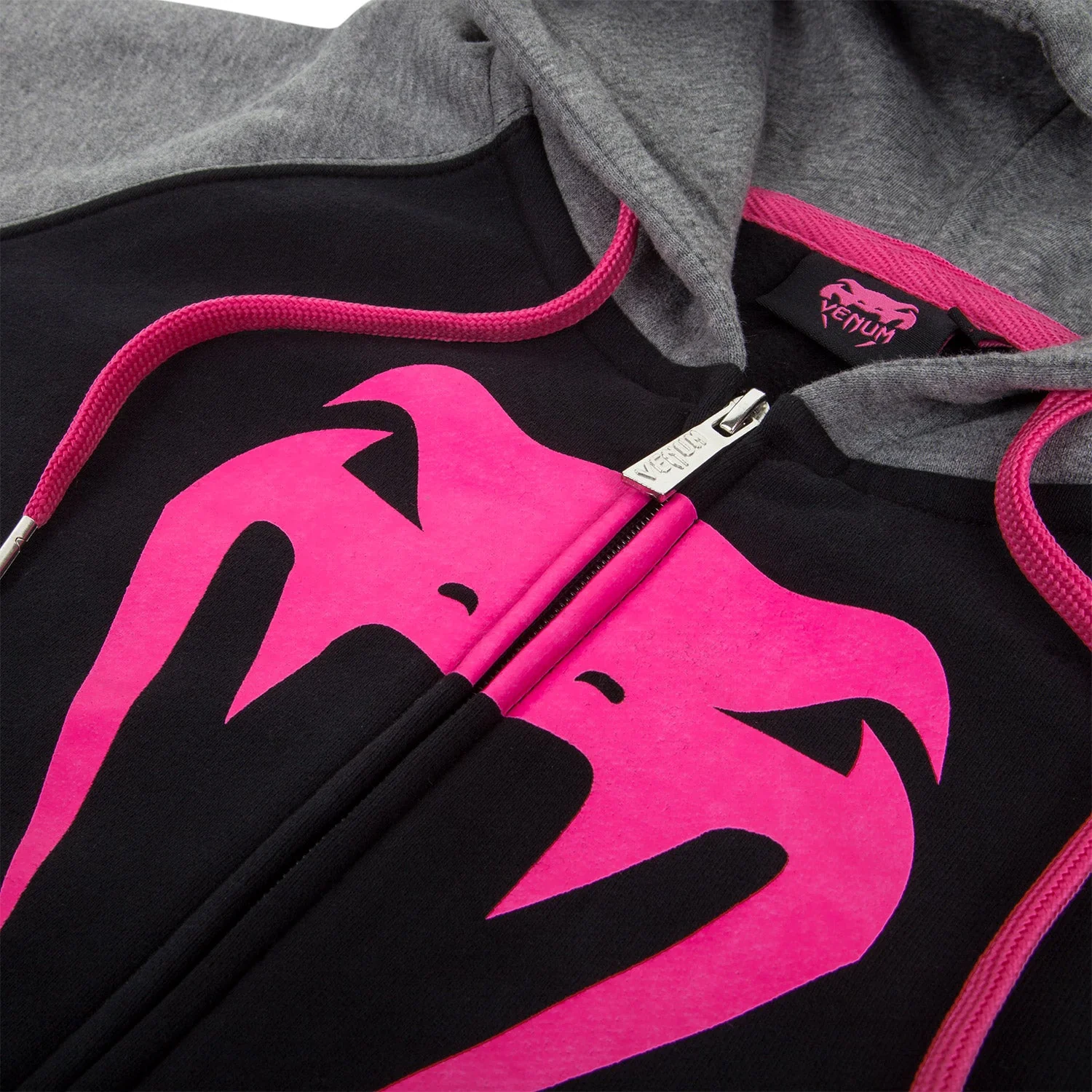 Sweatshirt Femme Venum Infinity avec zip - Logo Rose - Image 8