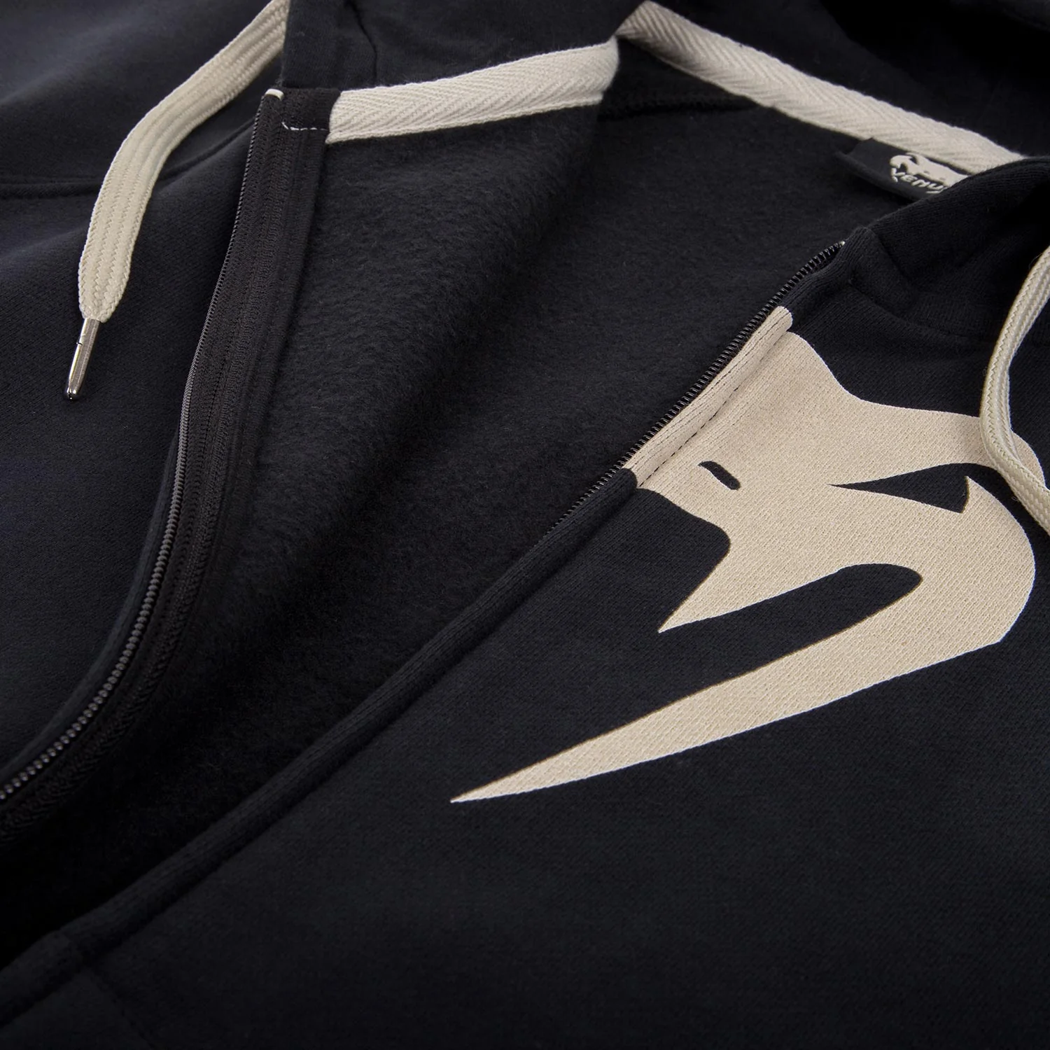 Sweatshirt Femme Venum Infinity avec zip - Noir - Image 4